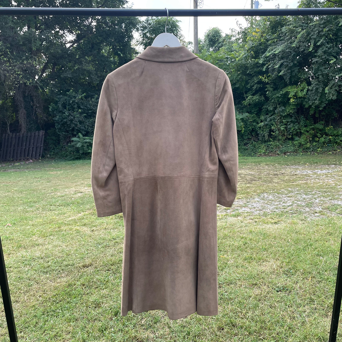 VTG Artesania Textil Tan Seude Coat