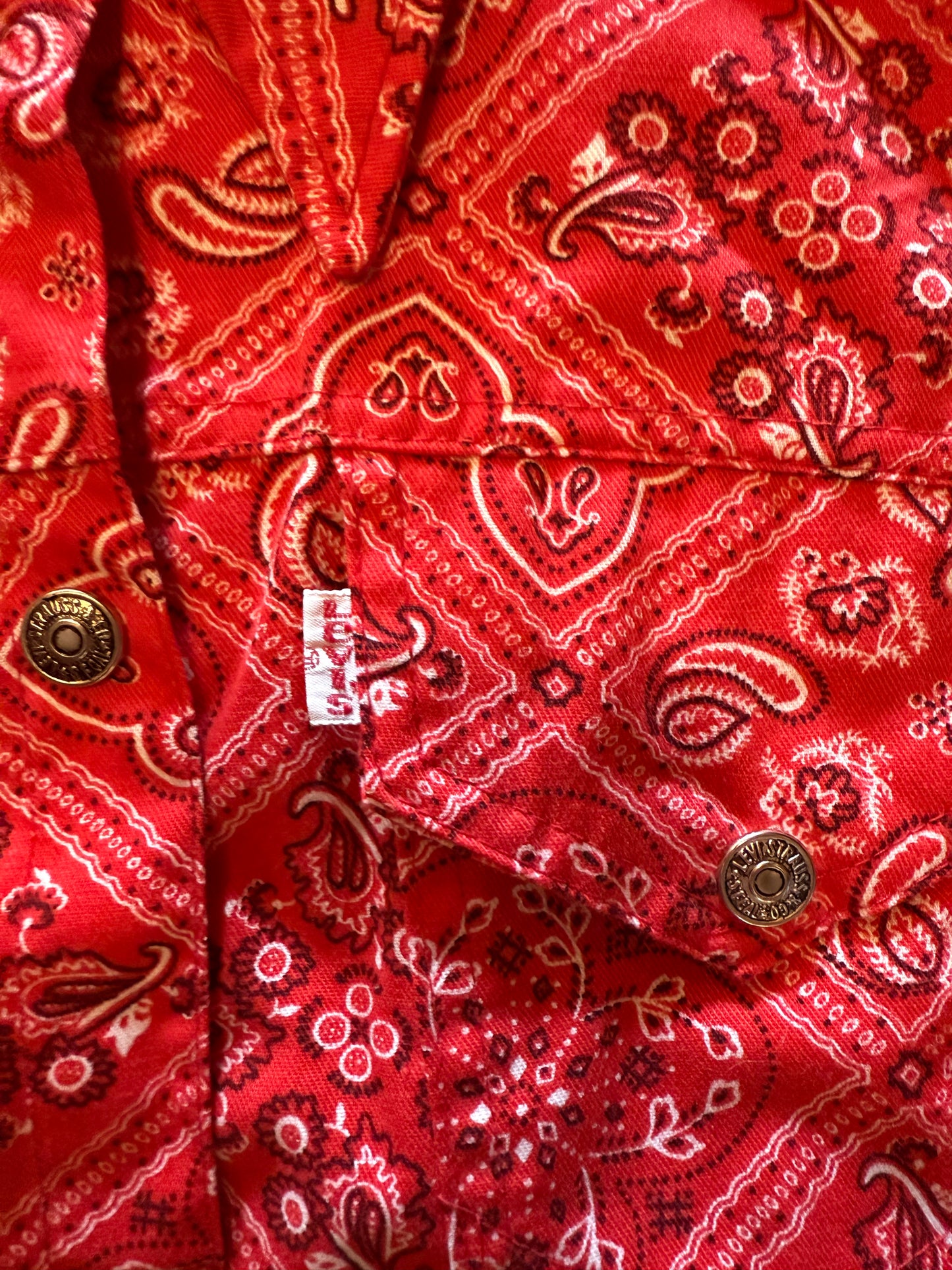 Vintage Levi's Bandana Jacket