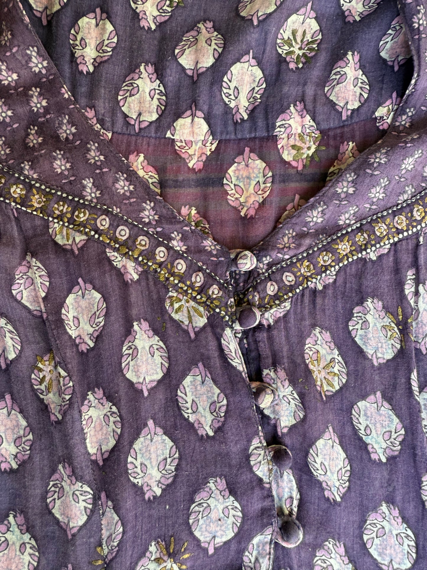 1970’s Adini Purple Dress