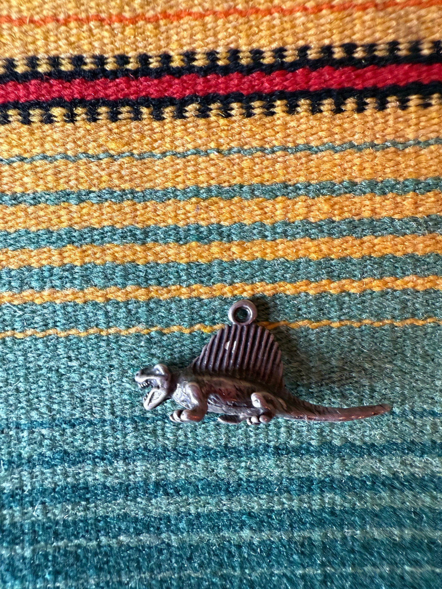 Vintage Sterling Dinosaur Charm