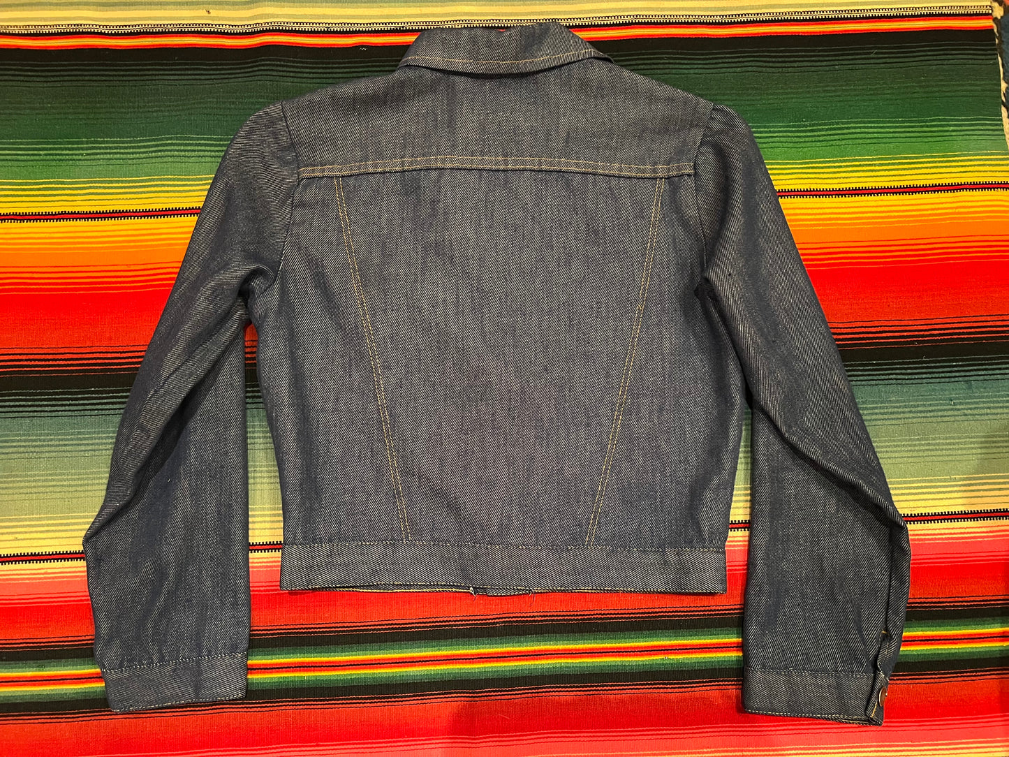 VTG Cropped Denim Jacket
