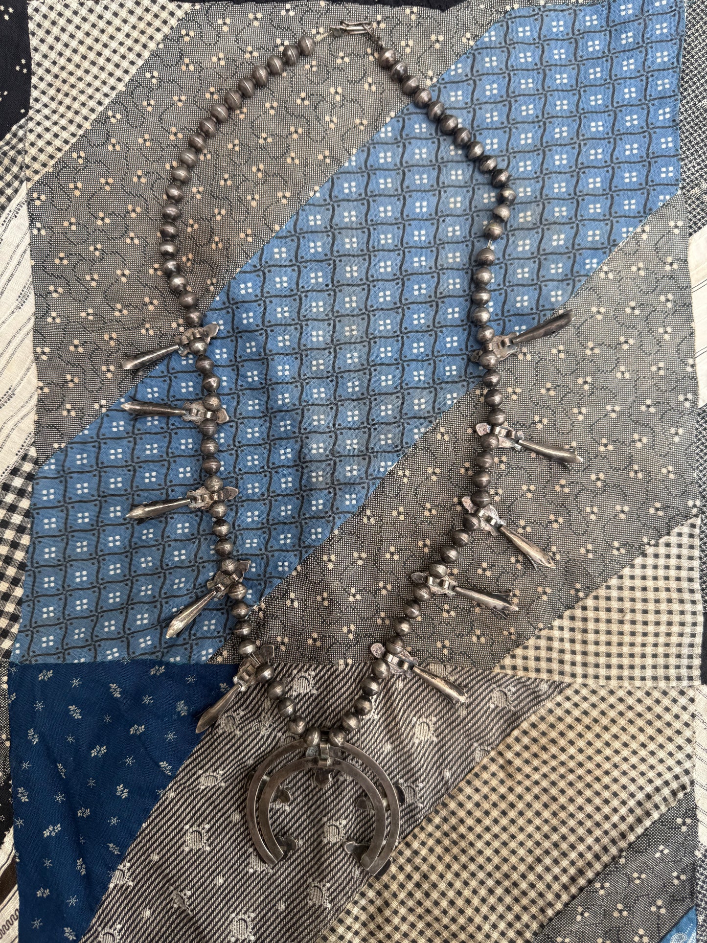 Vintage Squash Blossom Necklace