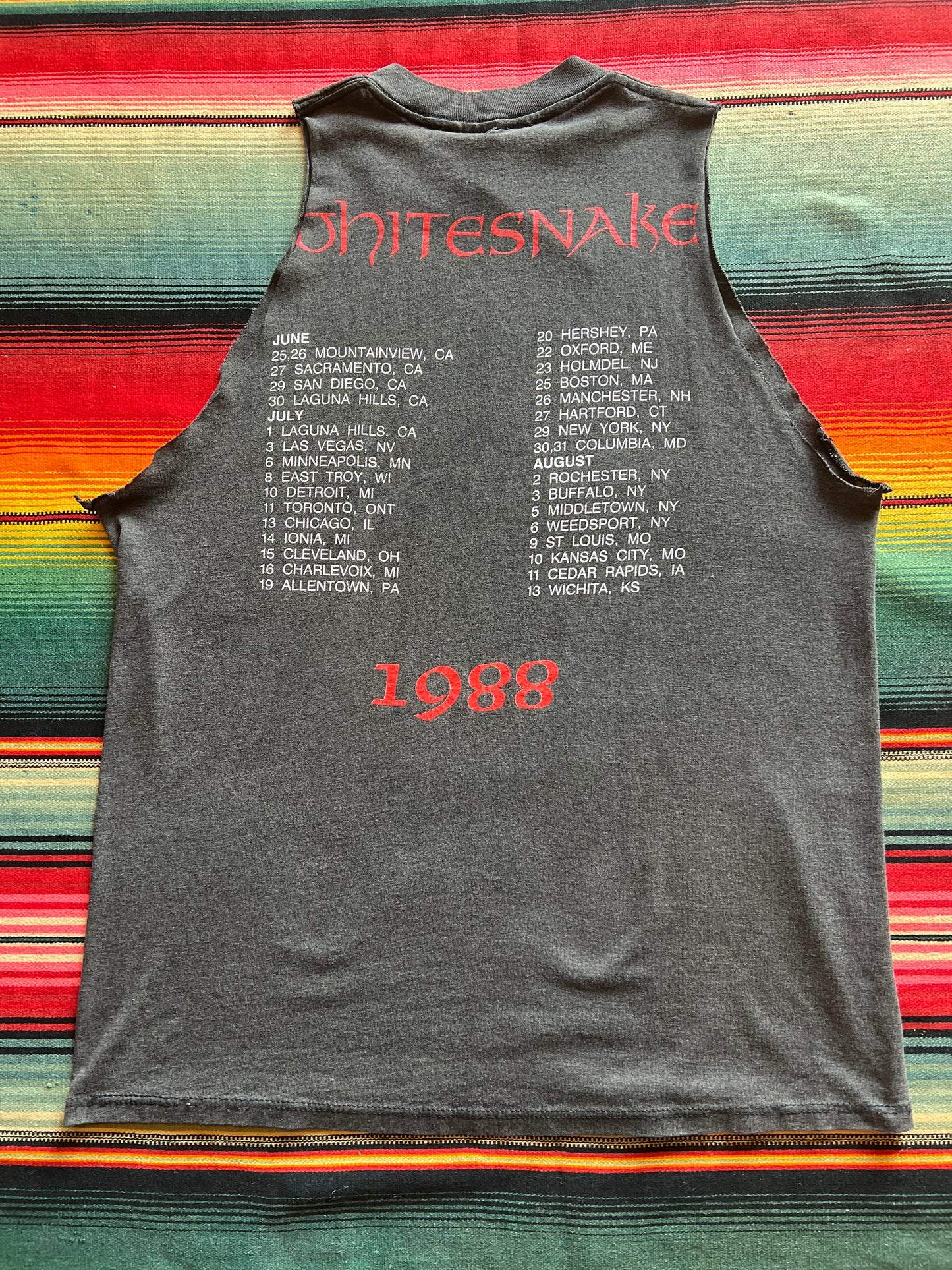 1988 Whitesnake Tee