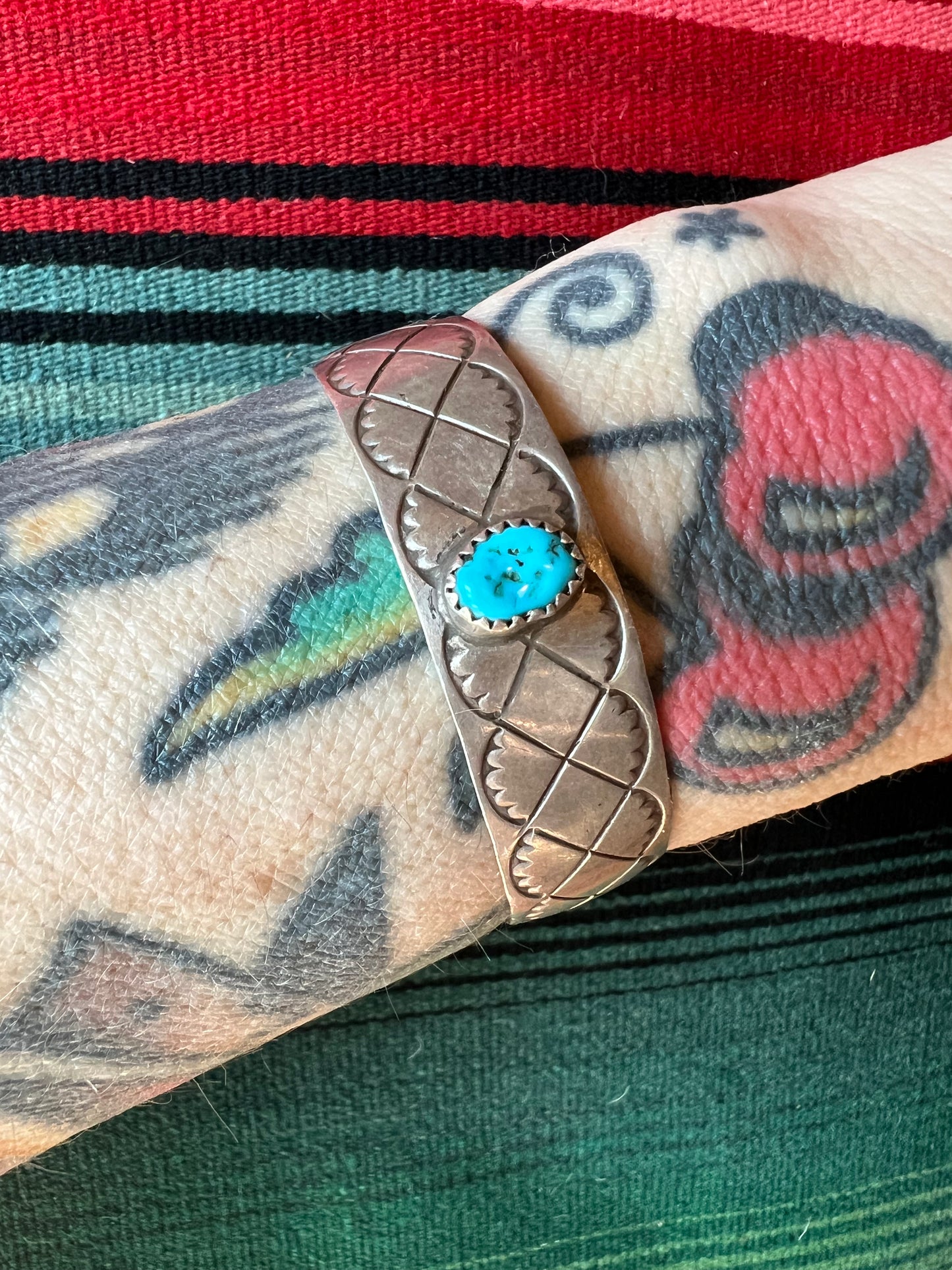 VTG Small Turquoise Cuff