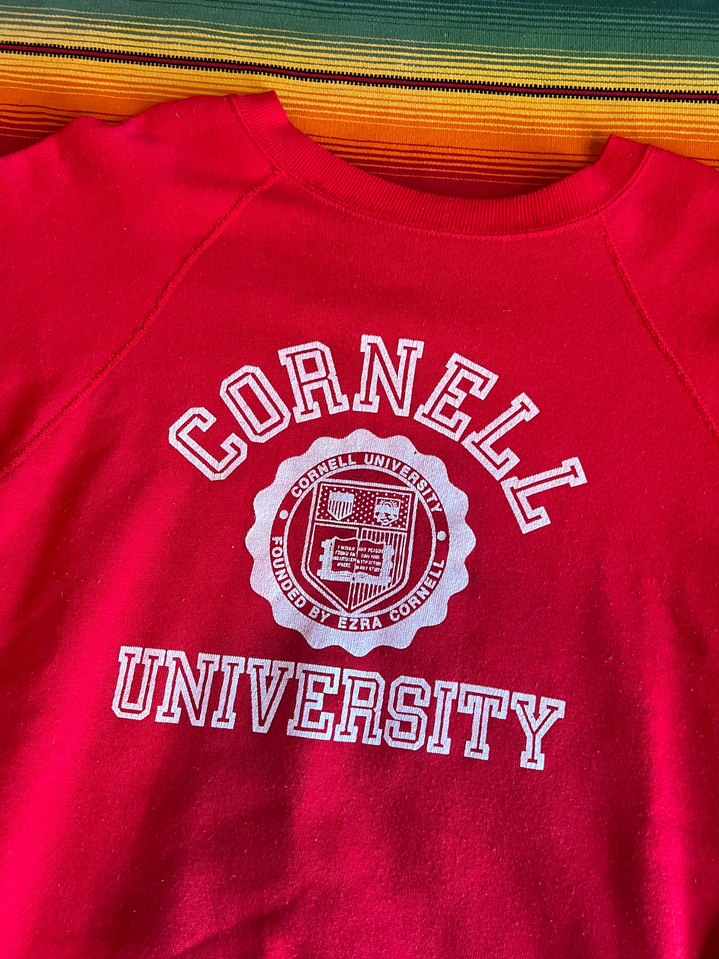 VTG Cornell University Red Sweatshirt