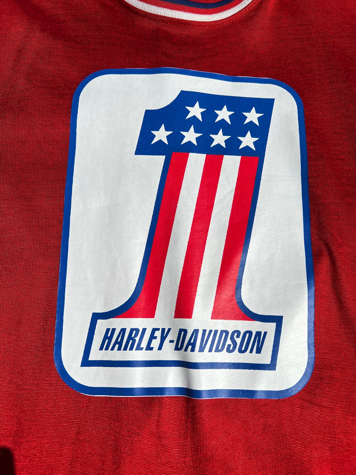 Vintage Red Harley Davidson Jersey (NOS)