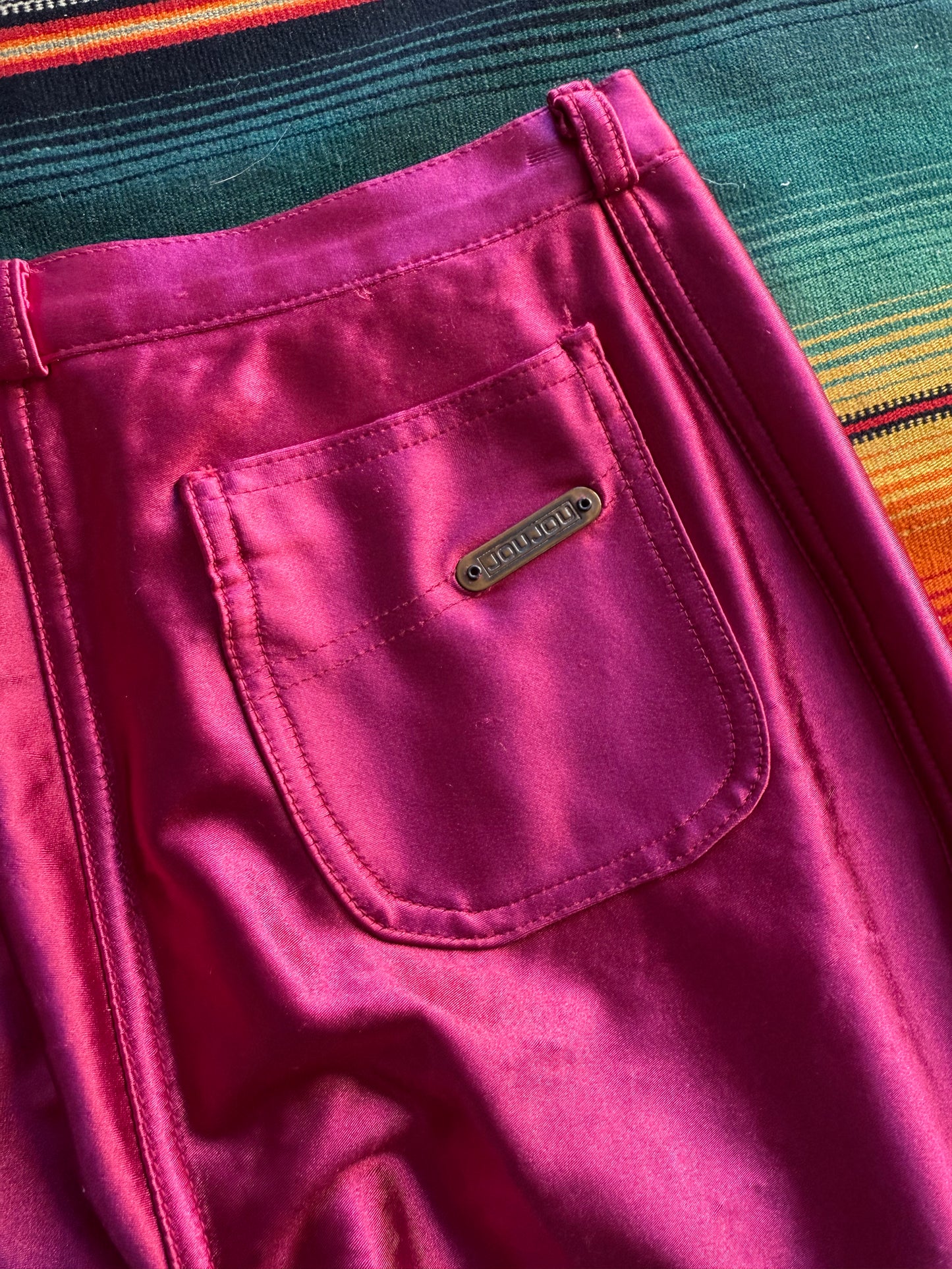 1970s Pink Disco Pants