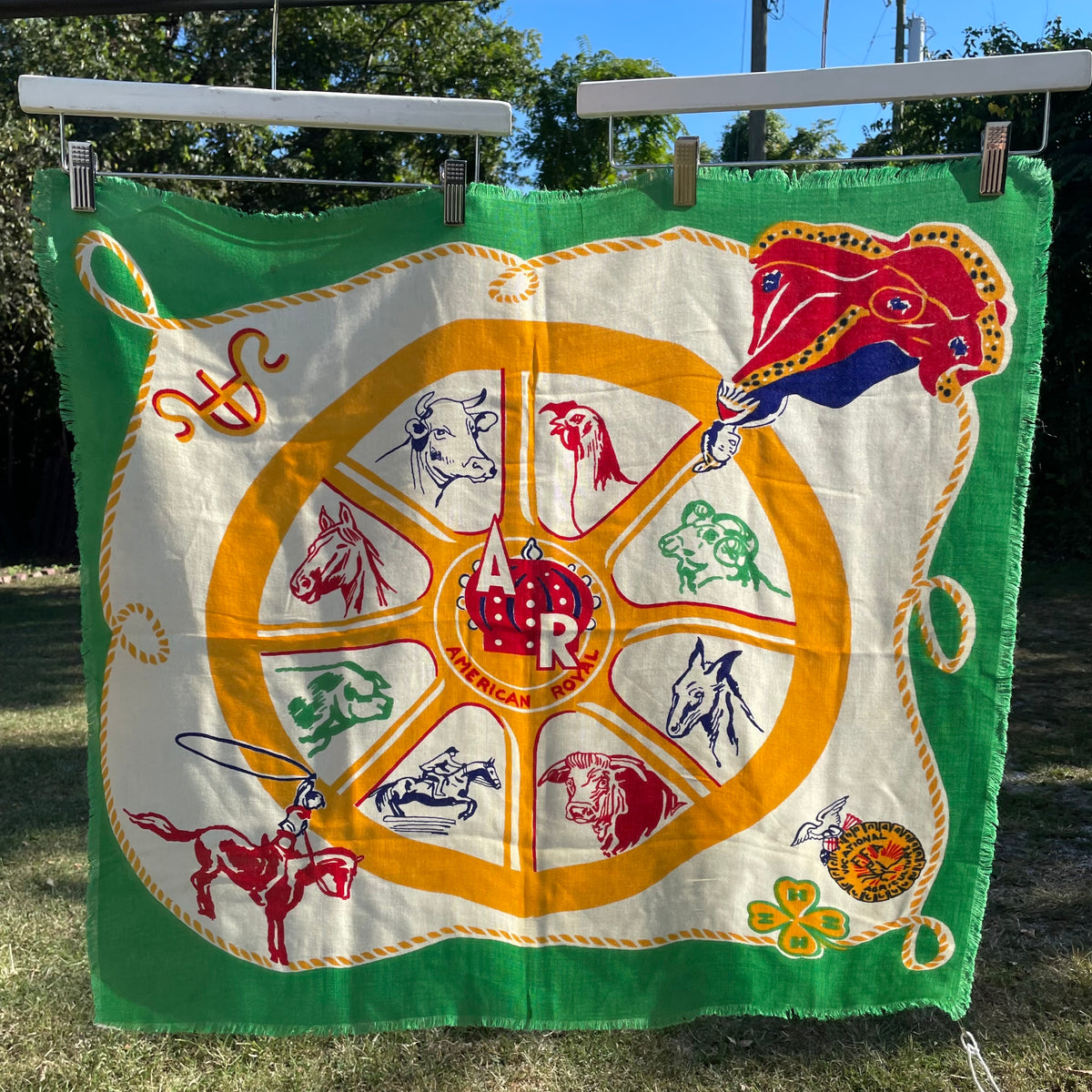 VTG Oversized American Royal Livestock Bandana