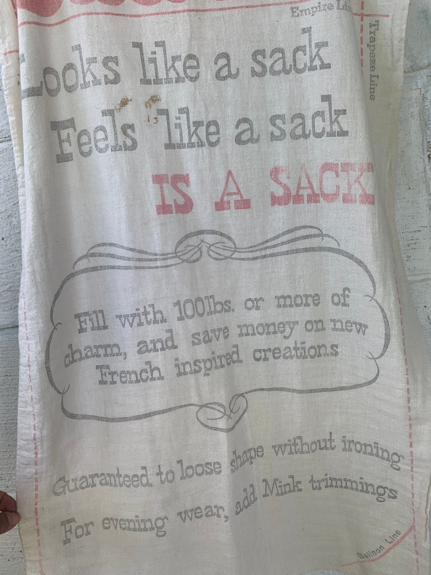 60's Potato Sack Dress