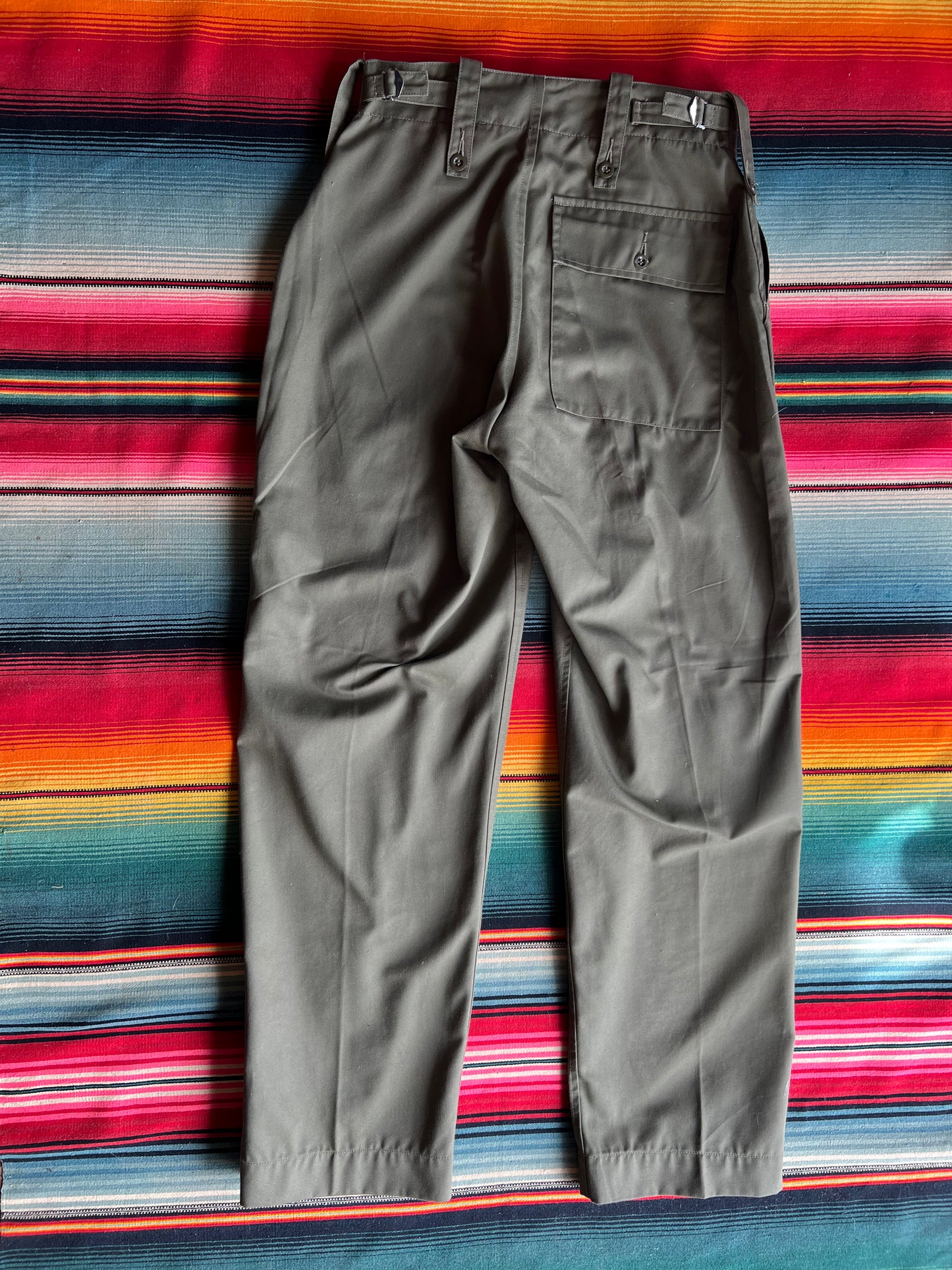 Buckle Back Army Style Pants