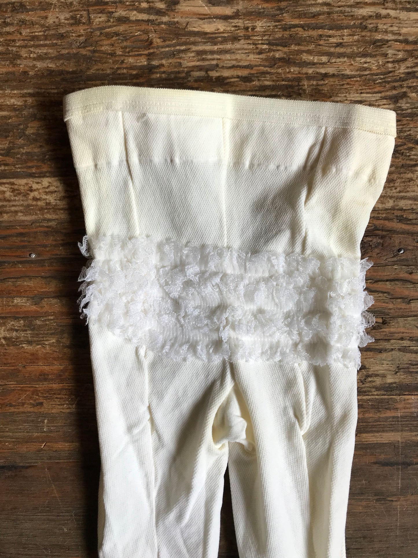1960s Sears Ruffle Back Stockings