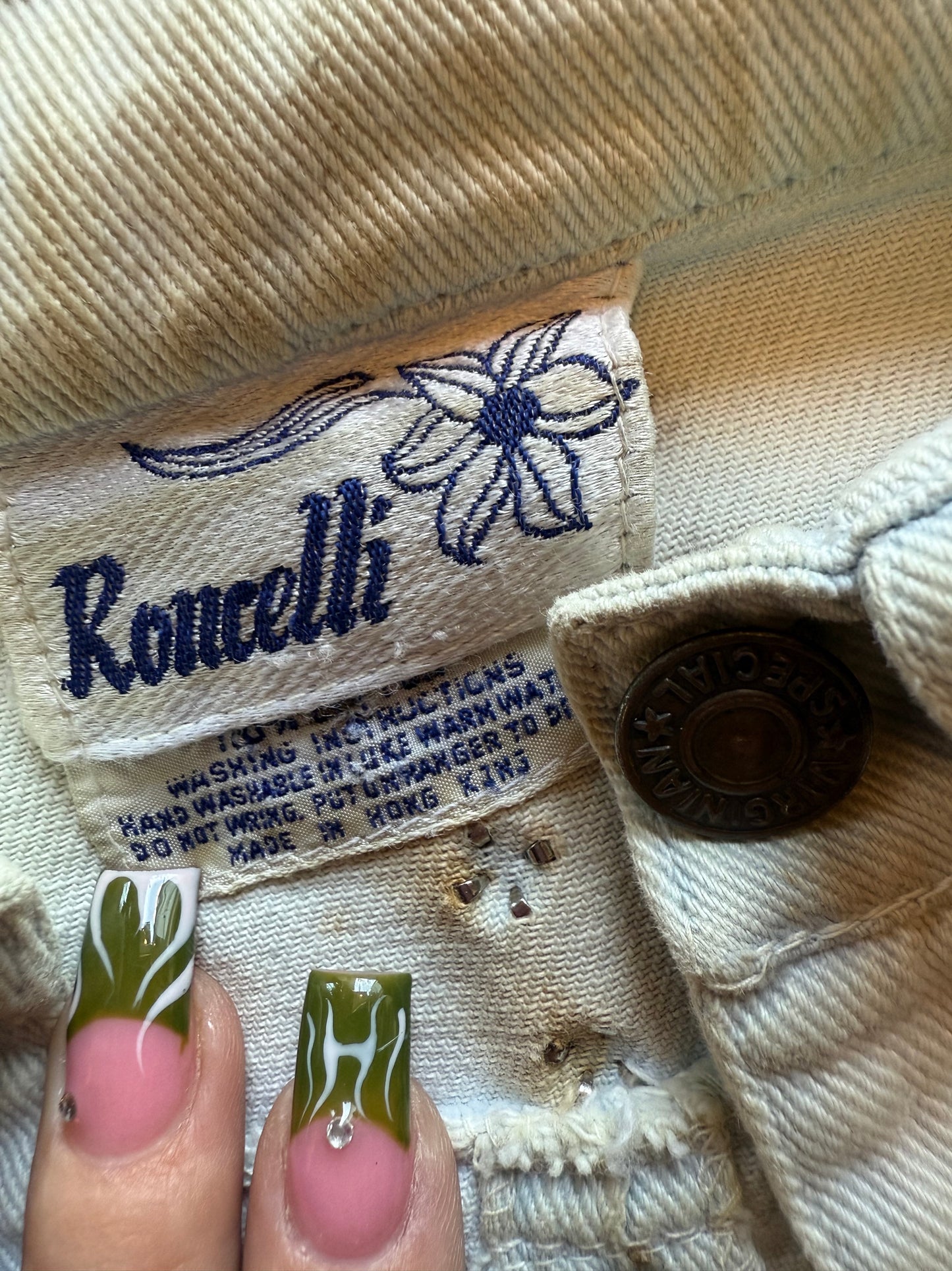 1970s Roncelli Jacket w/ Patches