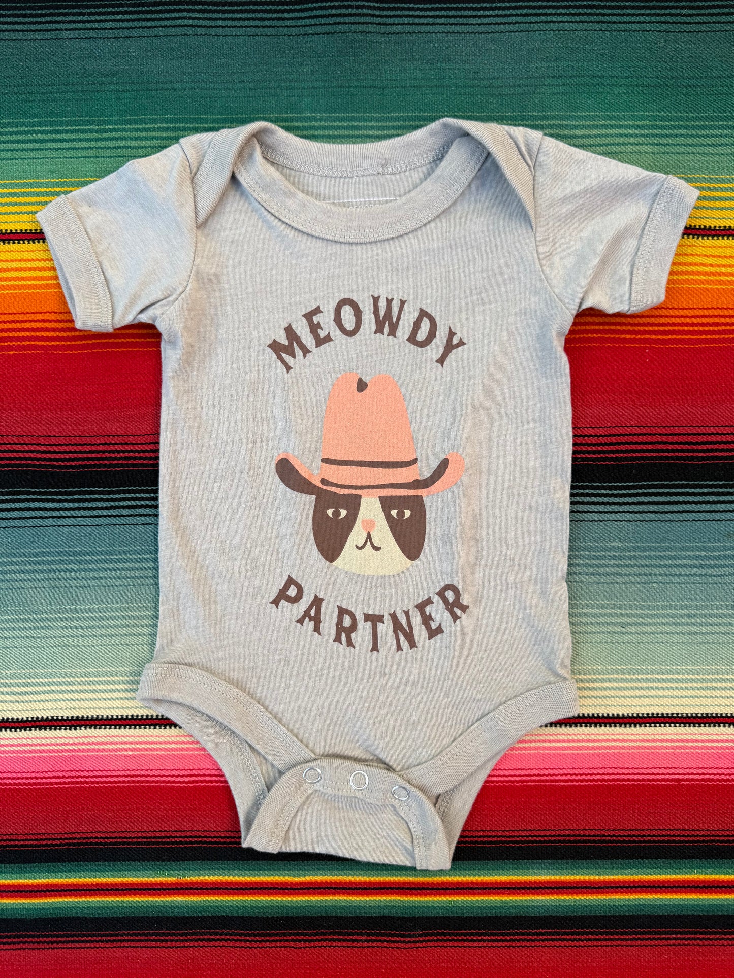 Meowdy Partner Onesie