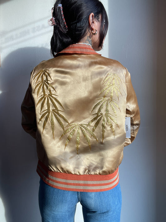 1970s Satin Weed Jacket