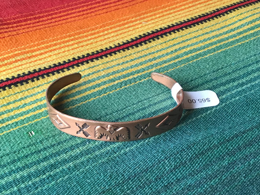 Vintage Copper Thunderbird Stacker