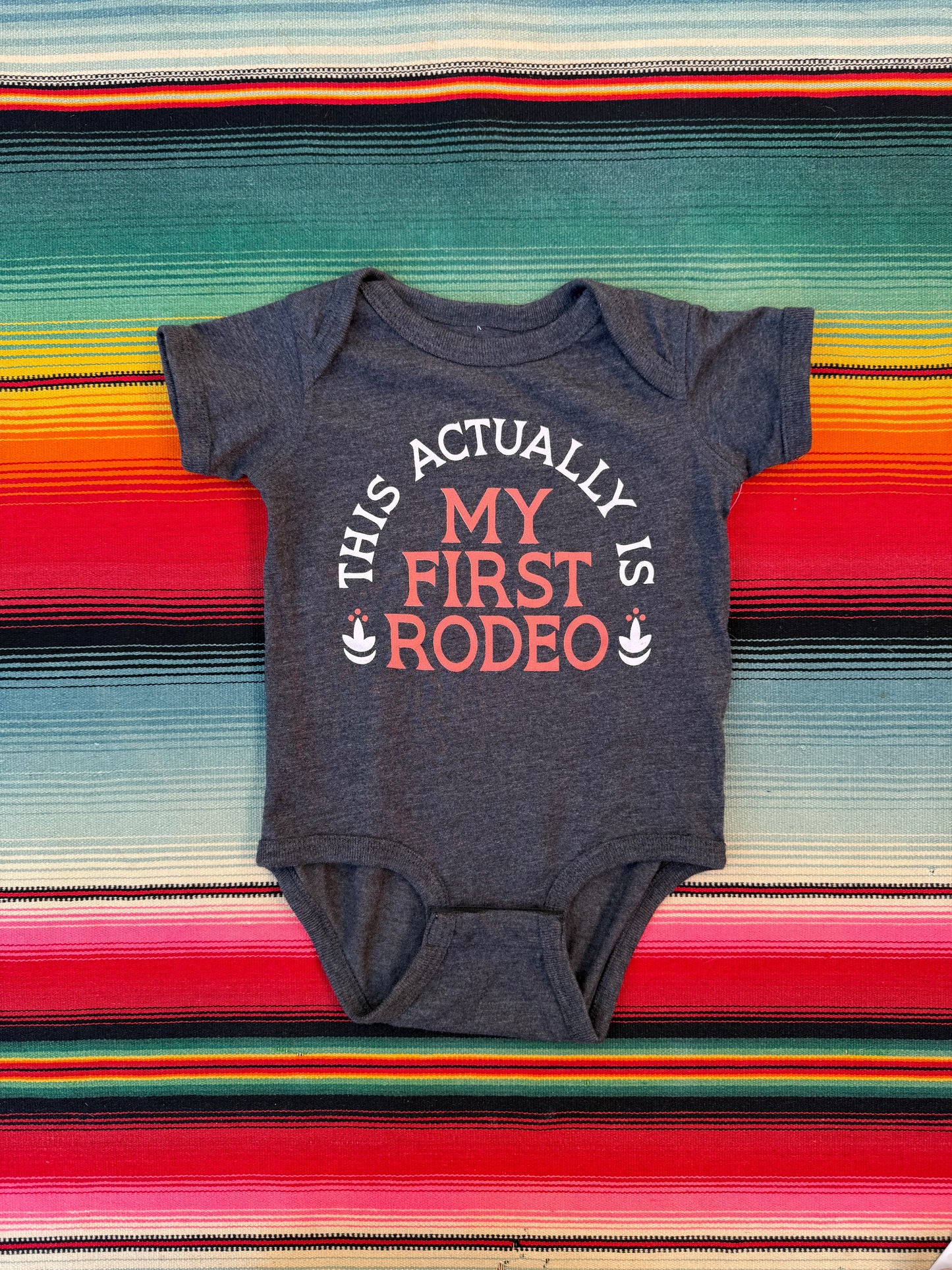 First Rodeo Onesie