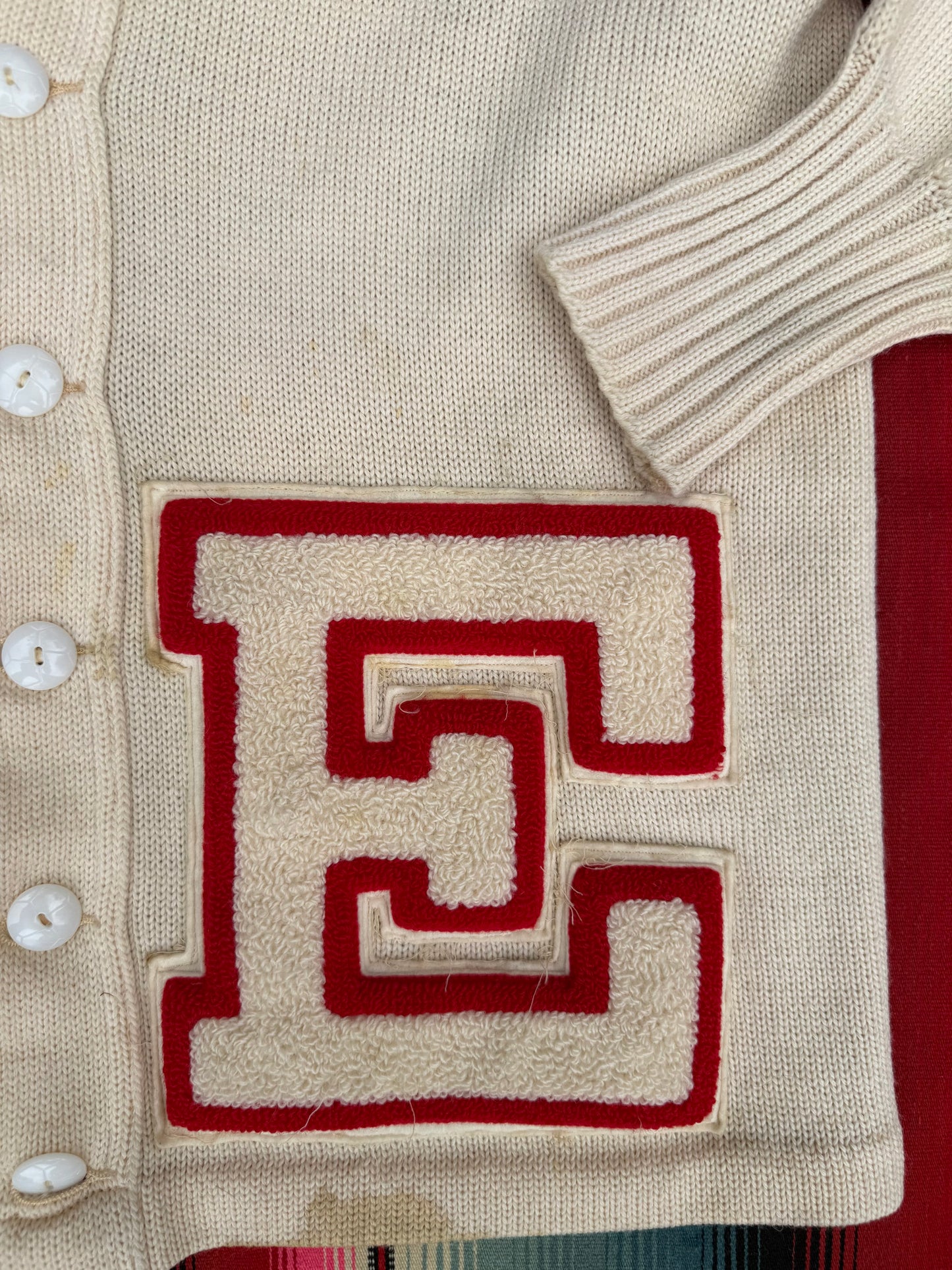 Vintage 1960s Lanza Collegiate Cardigan