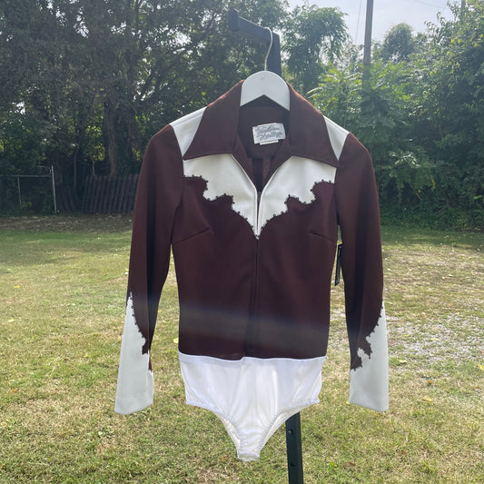 VTG 1970s Western Heritage Bodysuit