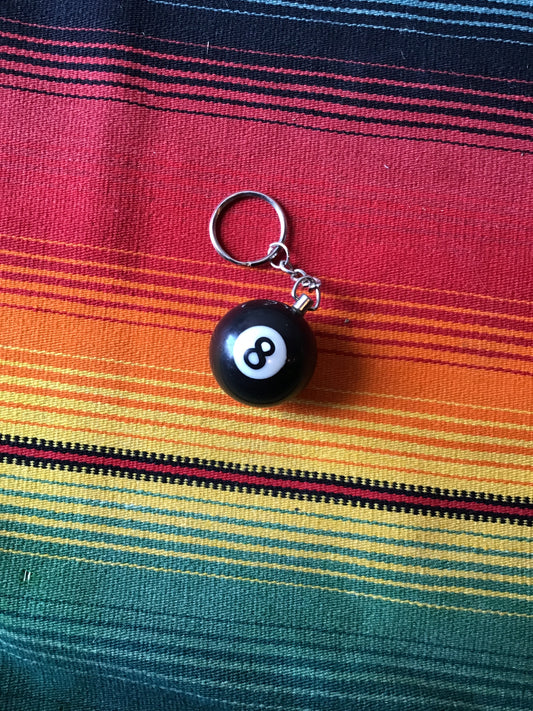 Vintage 8 Ball Keychain