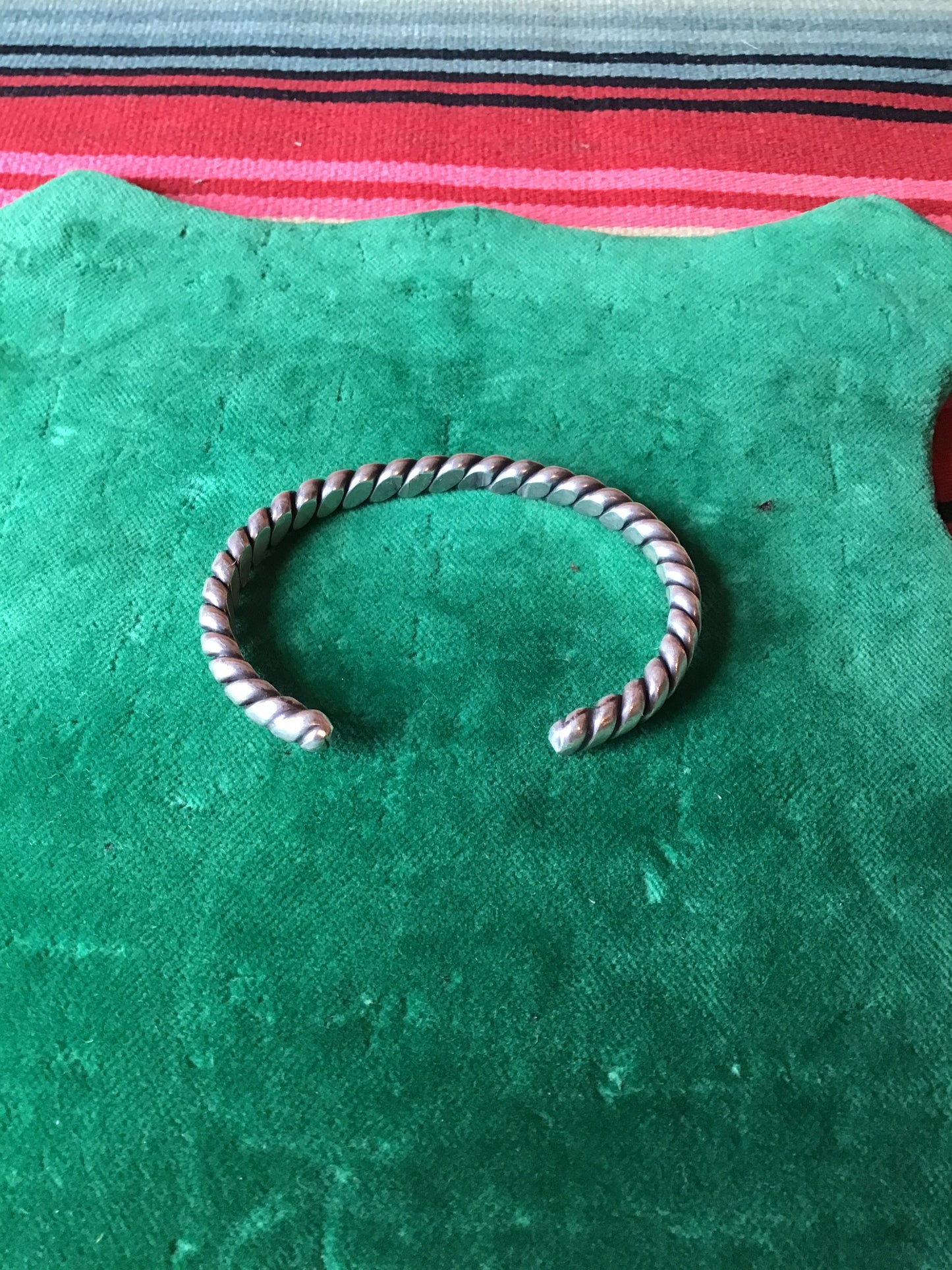 Vintage Twisted Sterling Cuff Stacker
