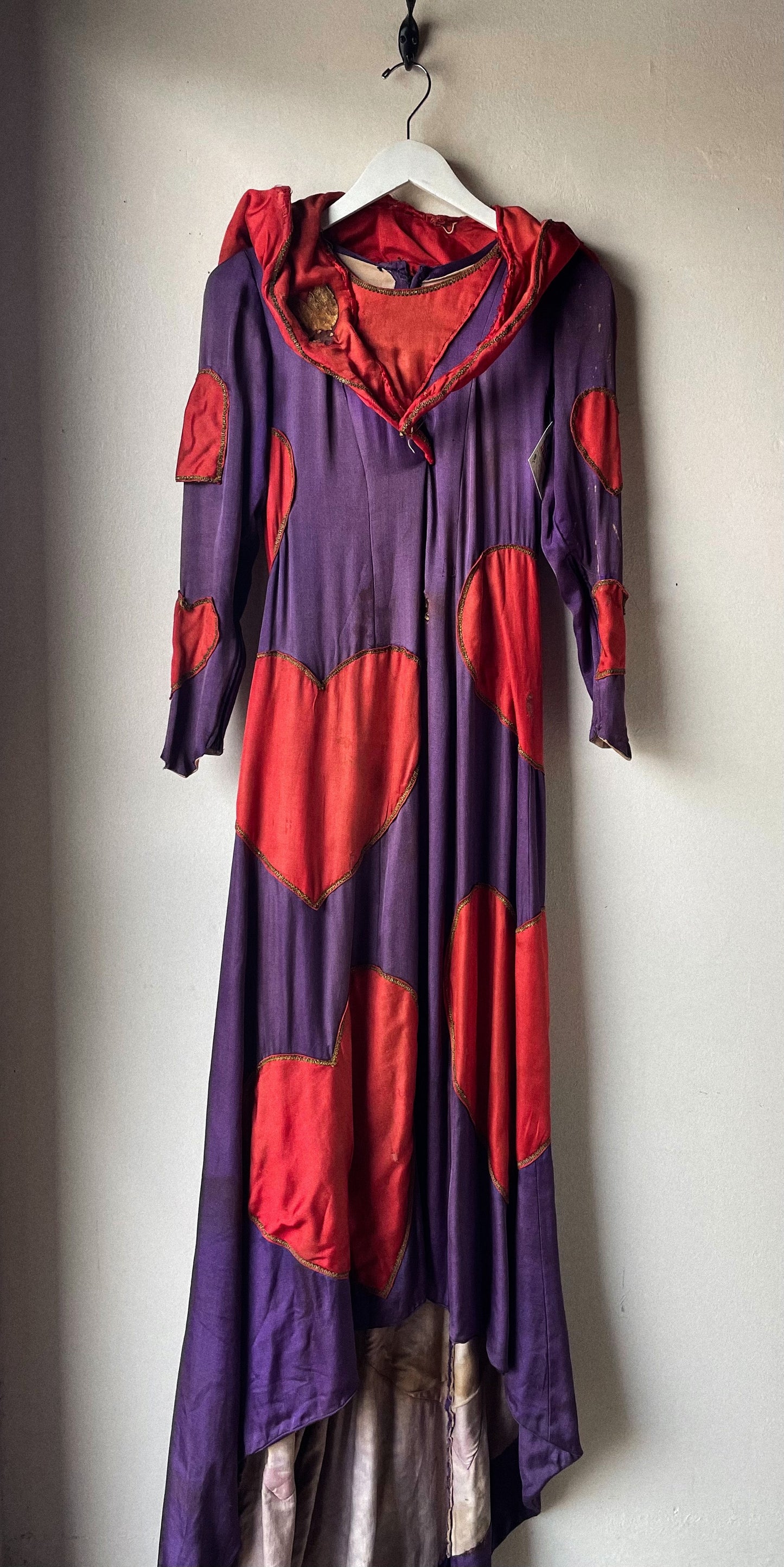 1930s Queen of Hearts Dress