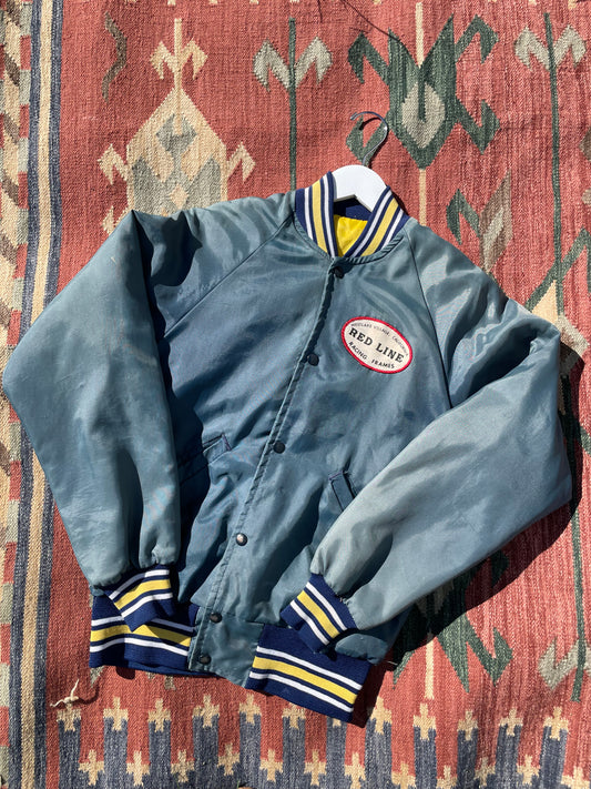 1970s Red Line Bomber Jacket