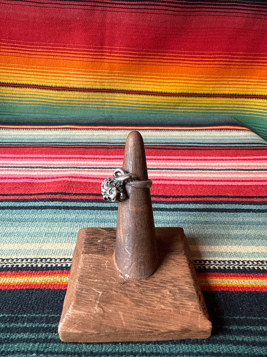 Vintage Big Cat Sterling Wrap Around Ring