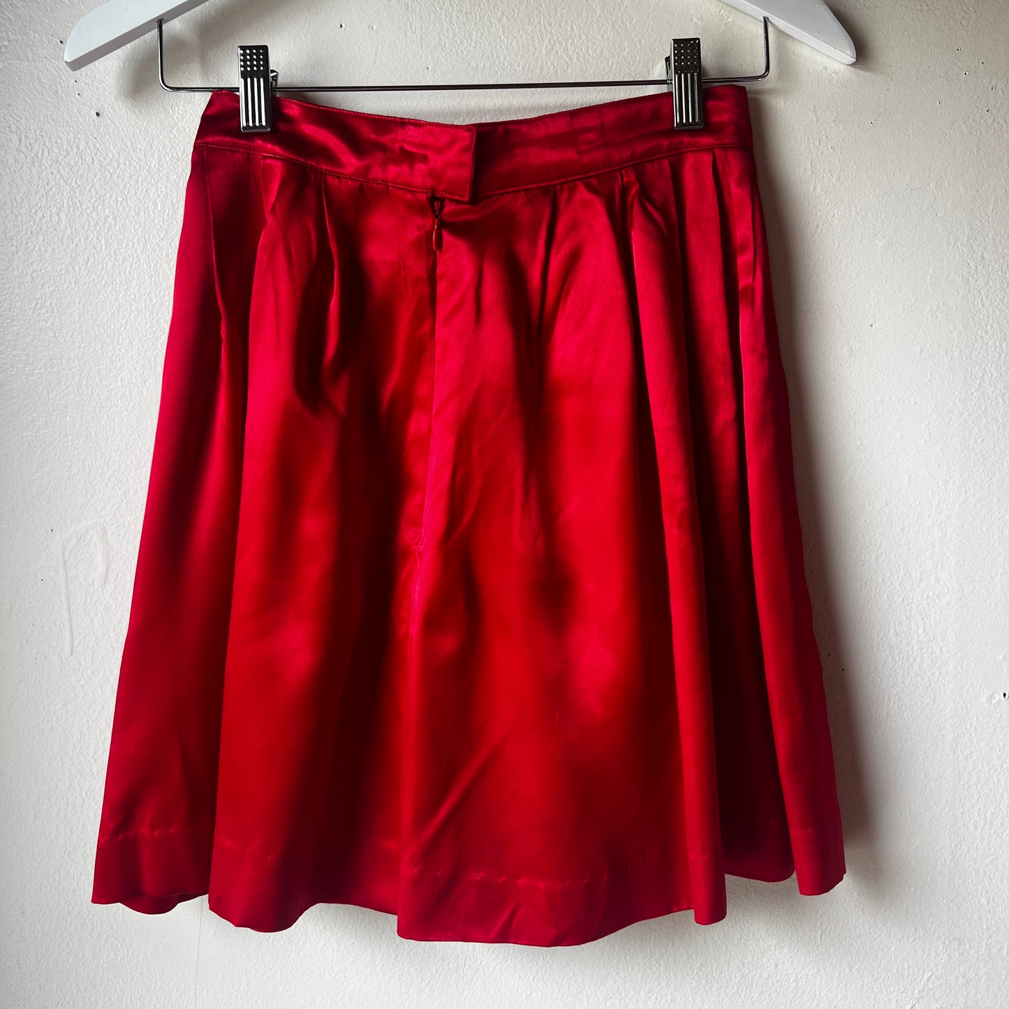 Red Satin 2 Piece Set