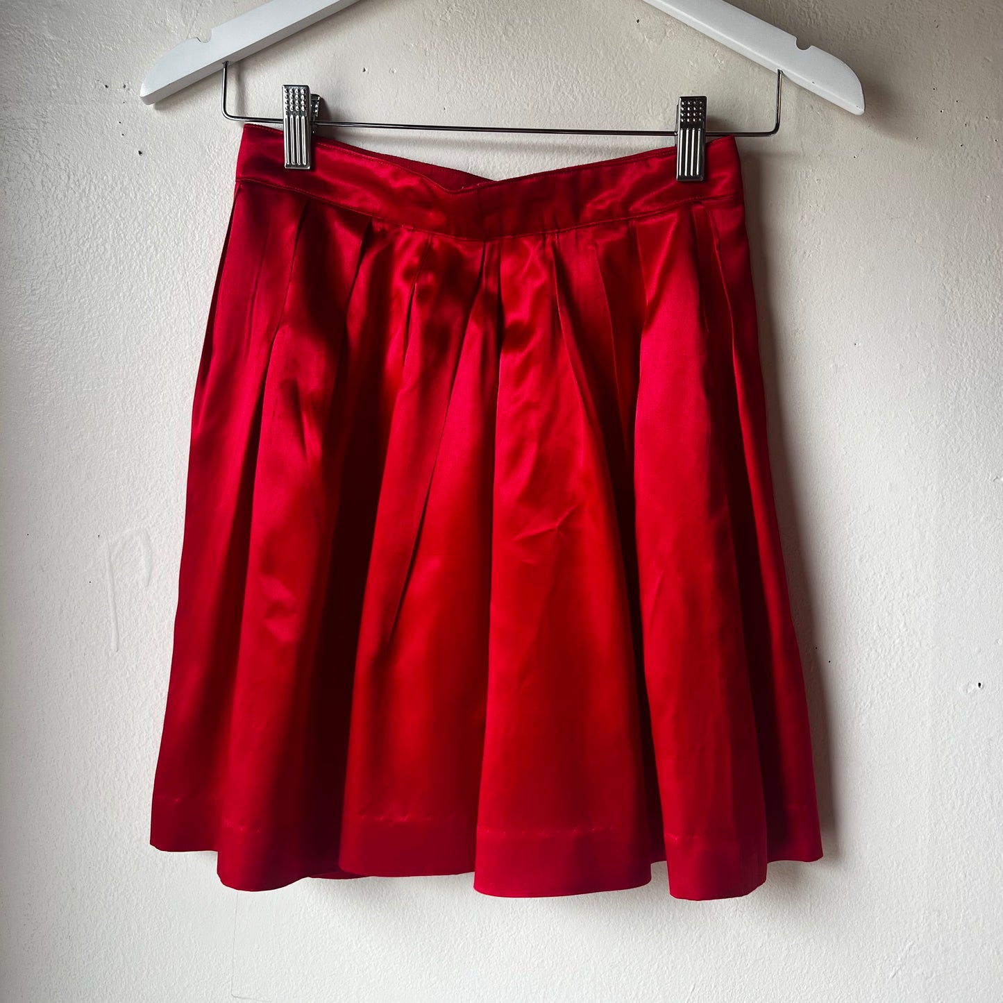 Red Satin 2 Piece Set