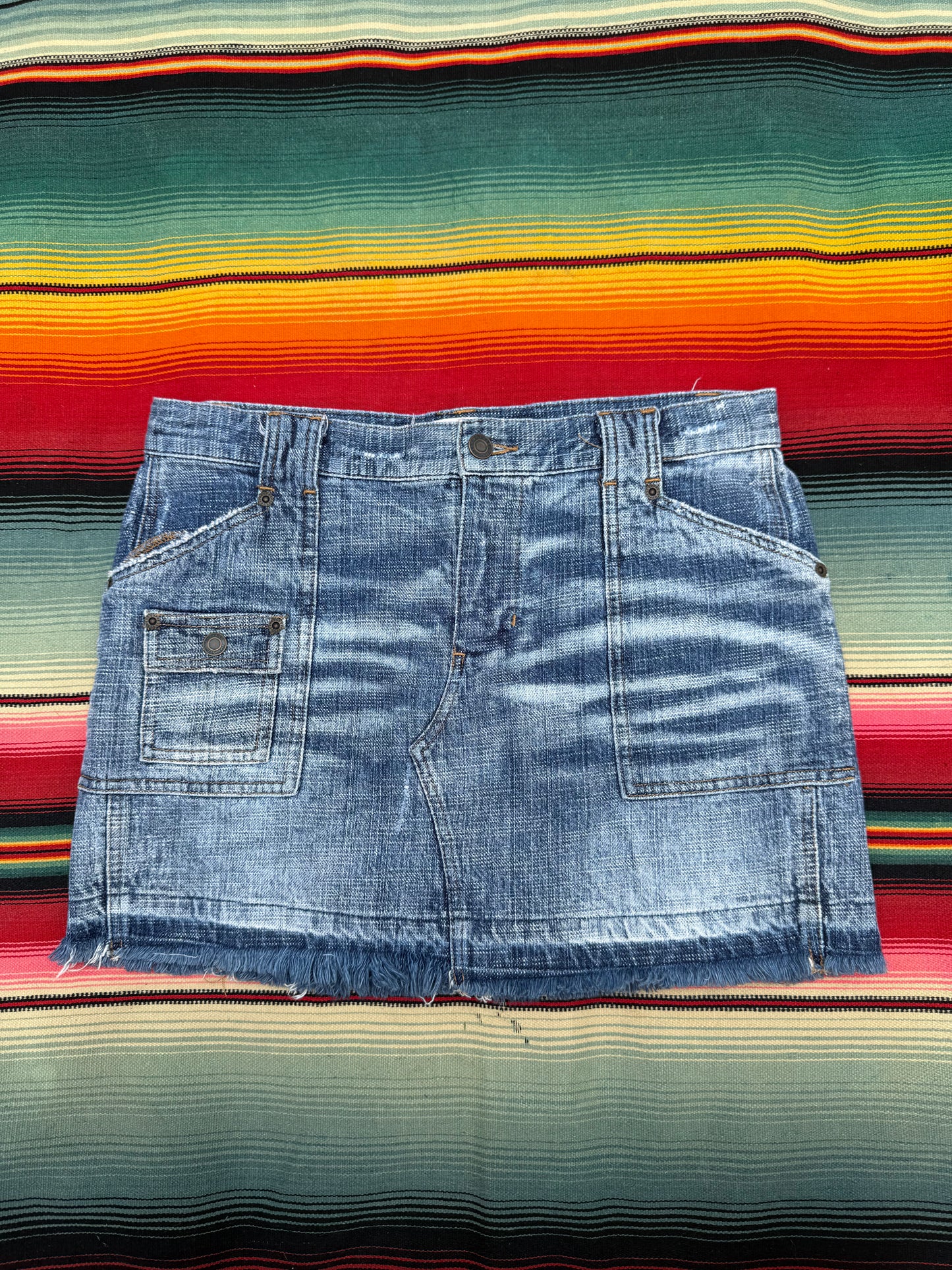 Y2k EXP Denim Mini