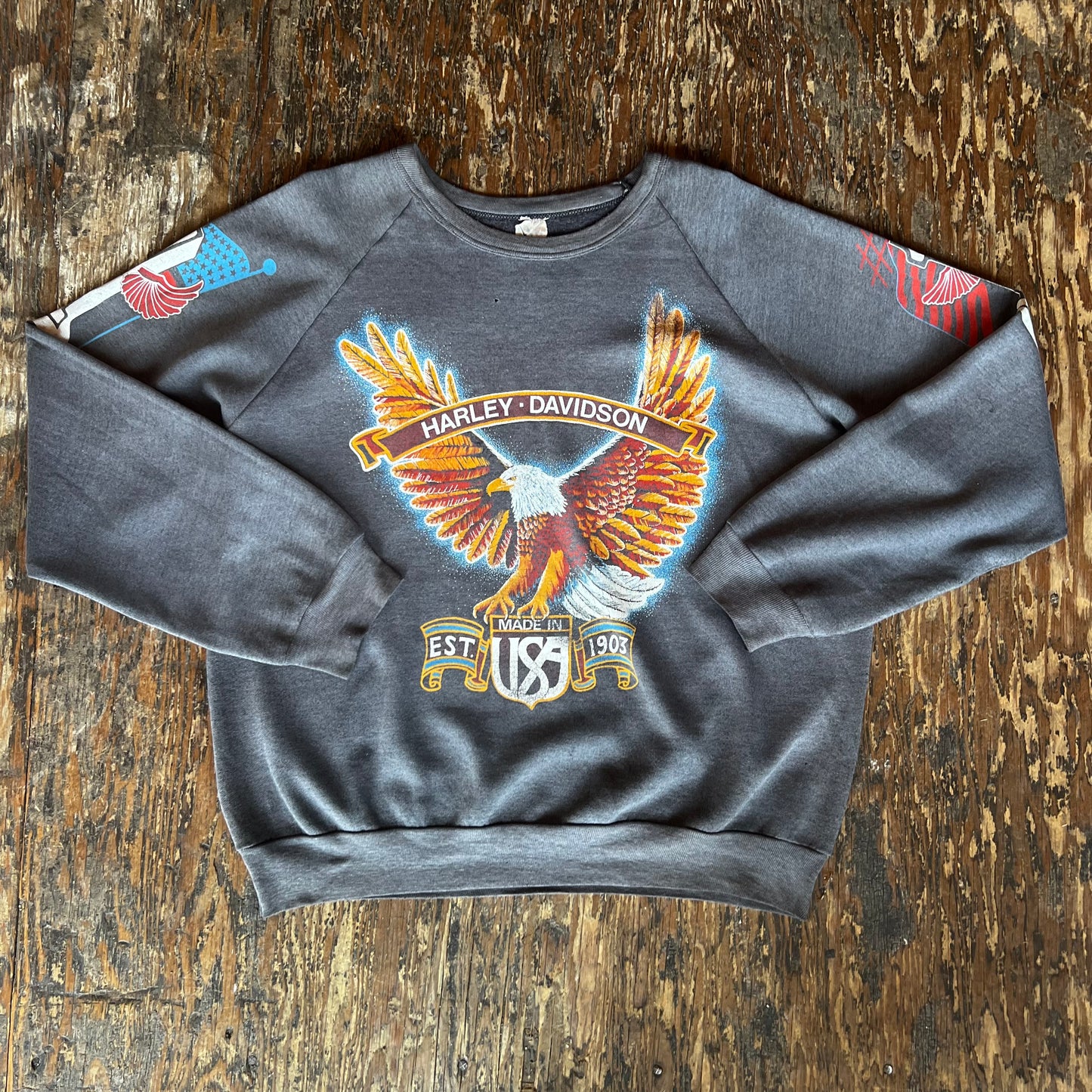 Harley Davidson Iron Eagle Crewneck