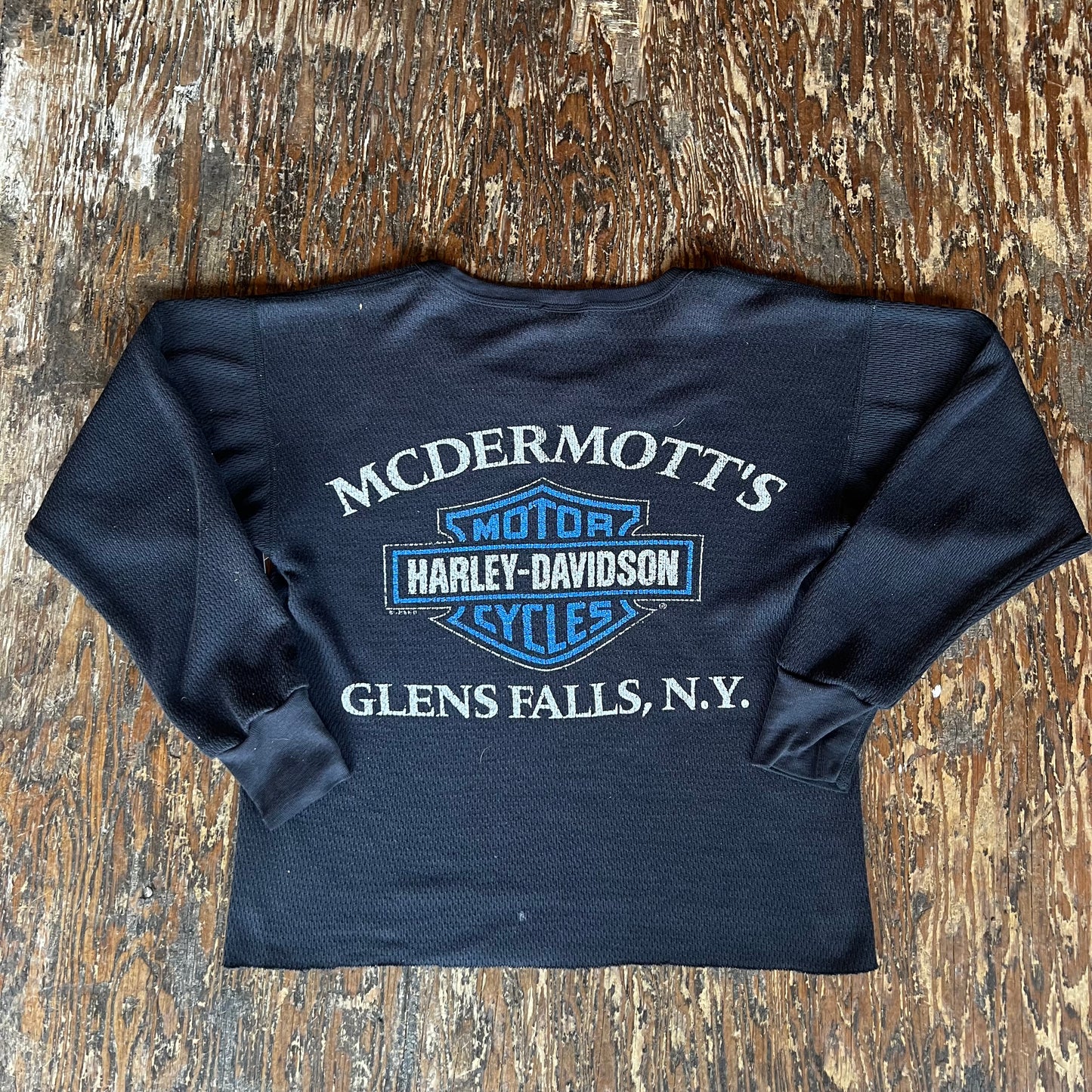 Harley Davidson Glen Falls, NY Waffle Knit