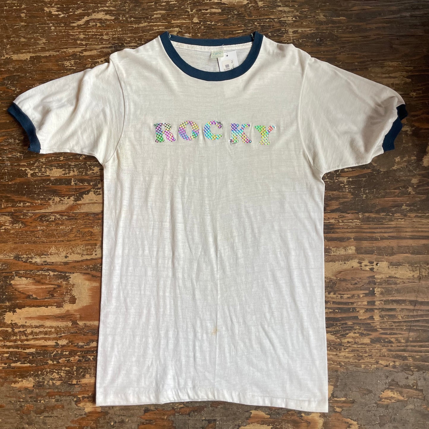 Vtg. "rocky" Ringer Tee