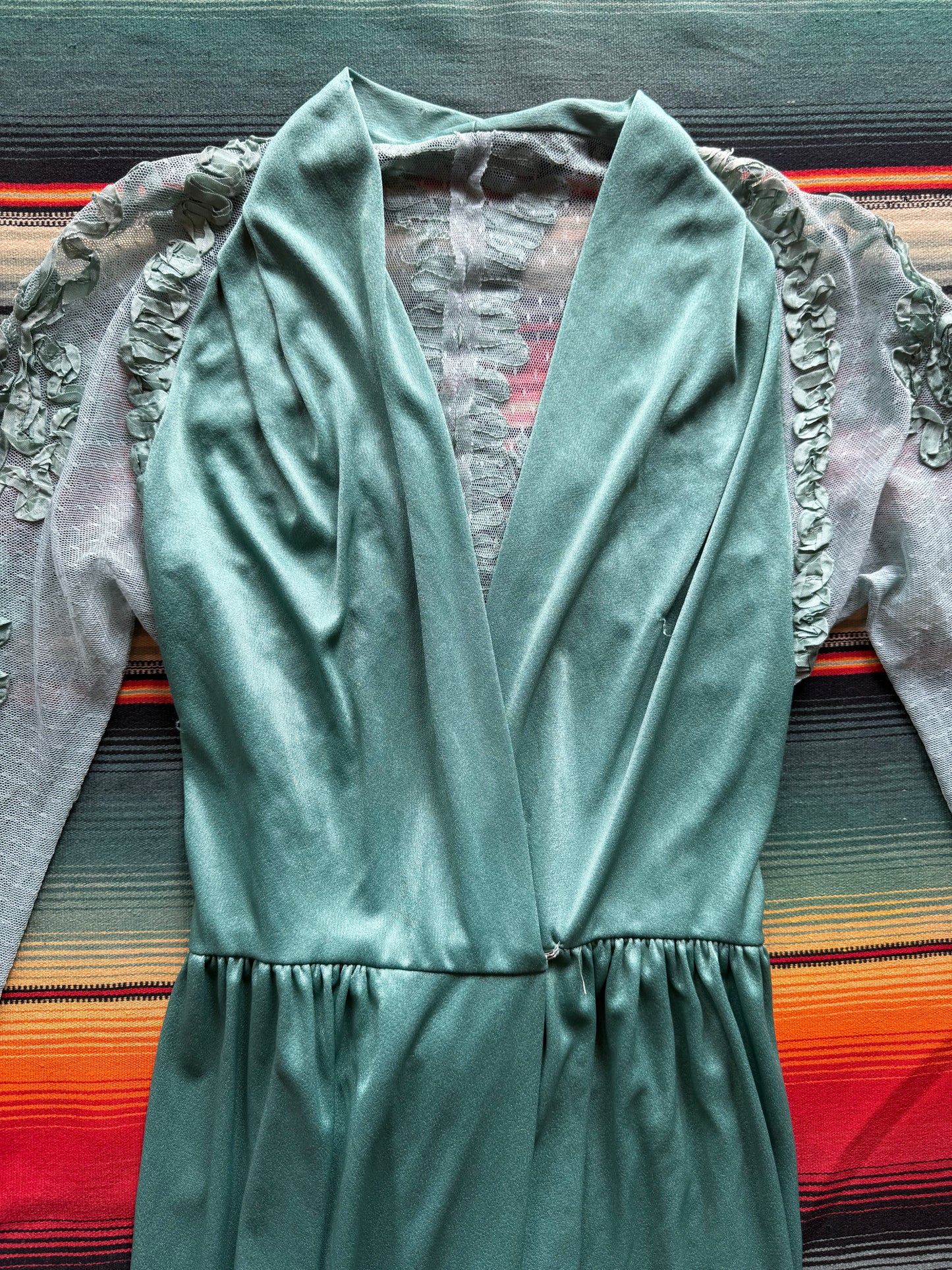 1970s does 40s Lace Dress