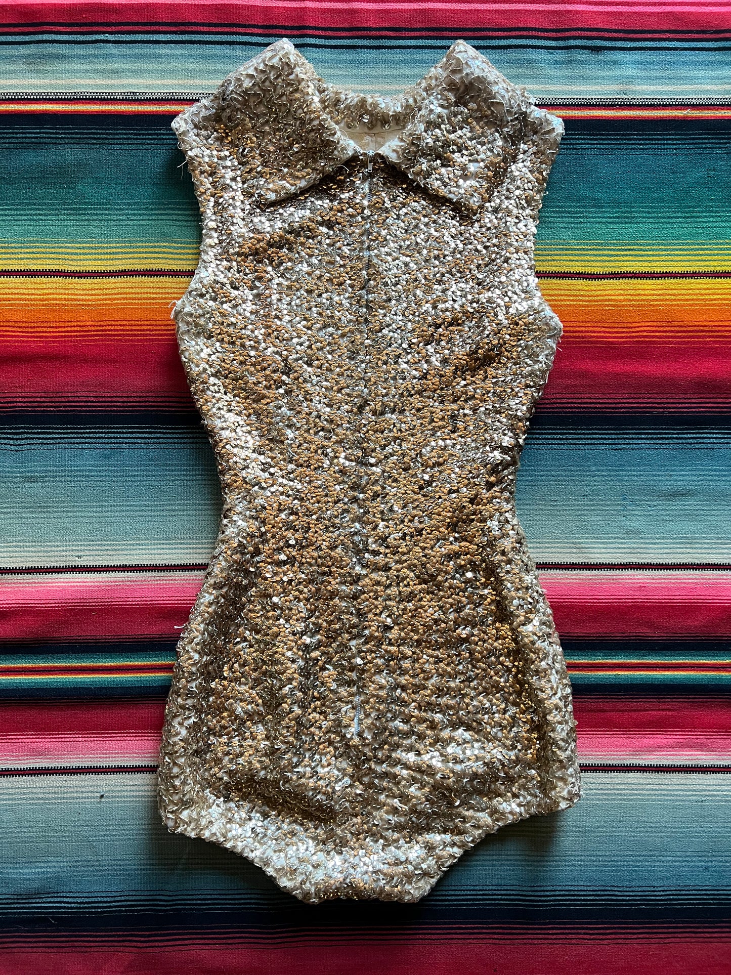 1960s Sequin Costume Bodysuit