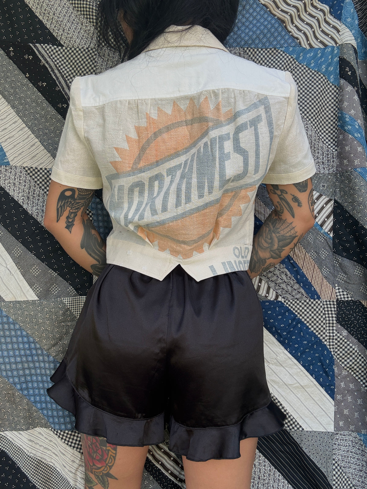 Handmade Feedsack Tops