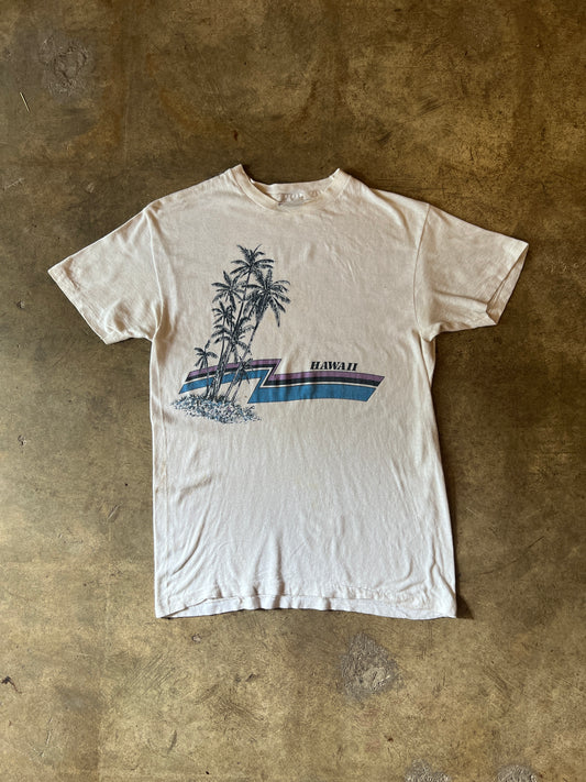 AS IS Single Stitch Hawaii Tee Size M