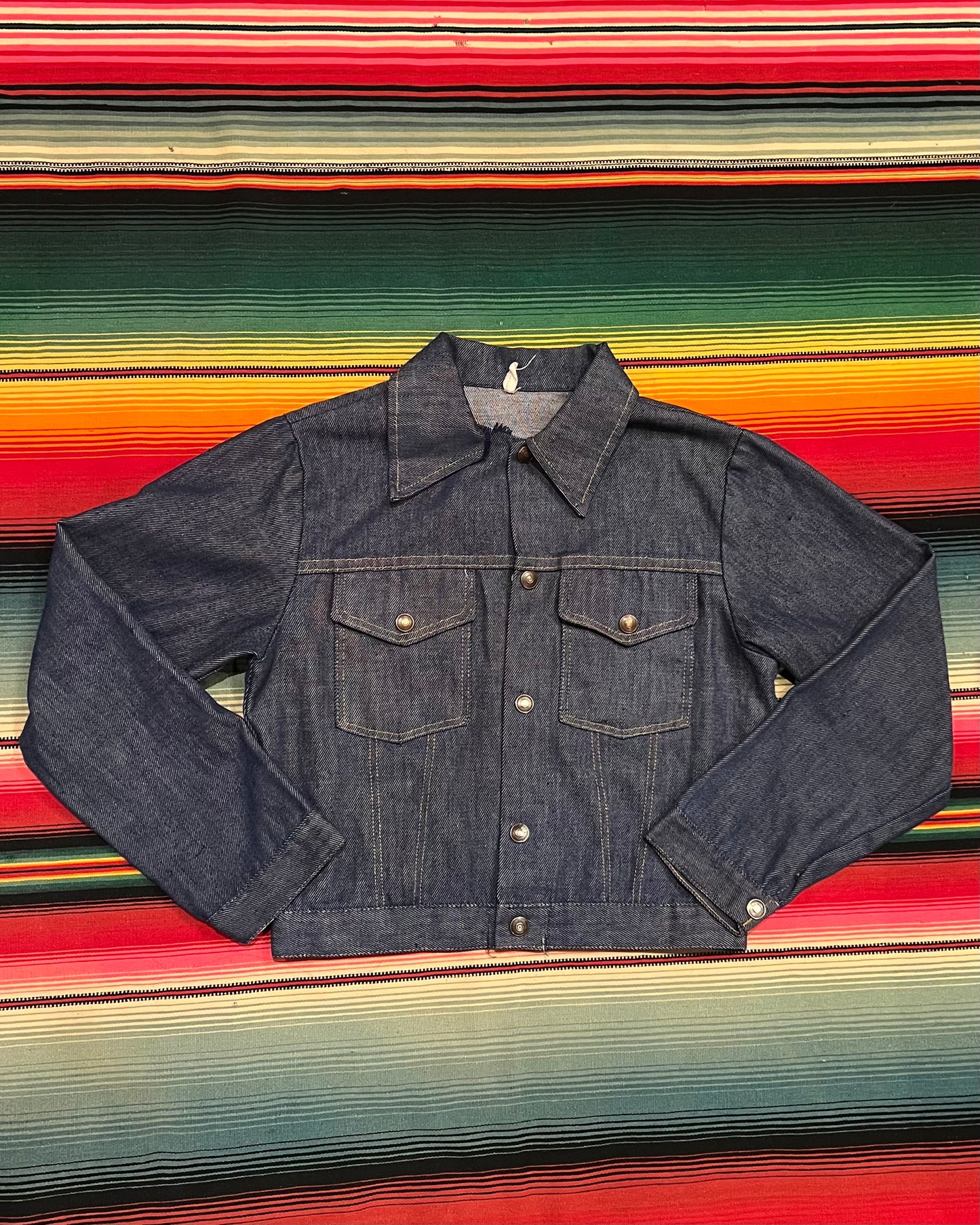 VTG Cropped Denim Jacket