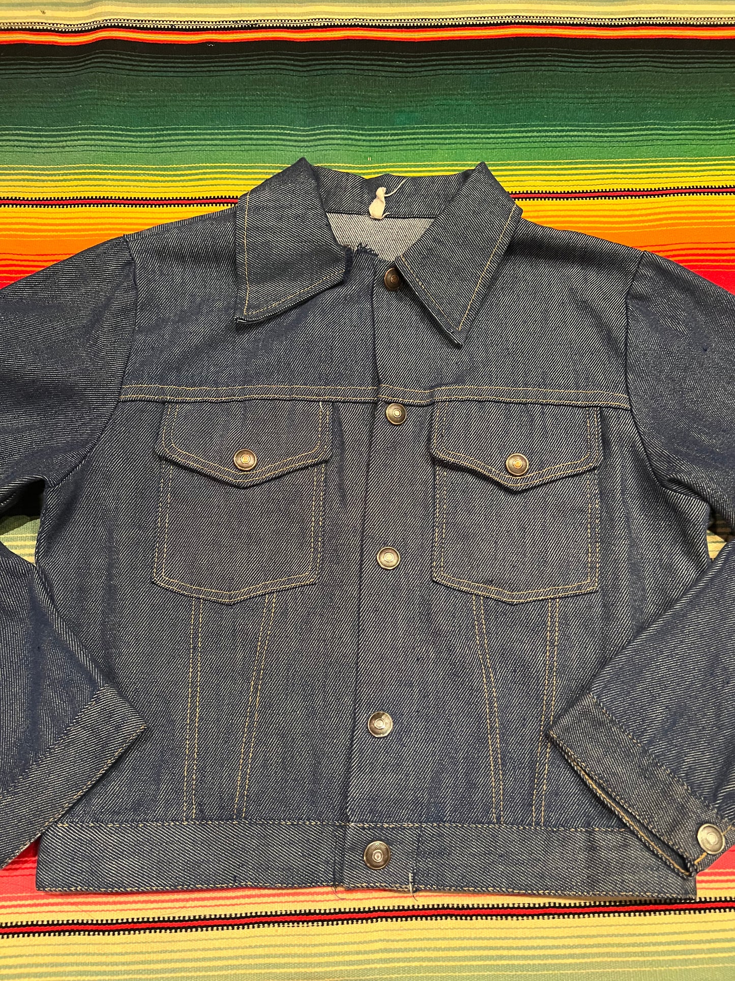 VTG Cropped Denim Jacket