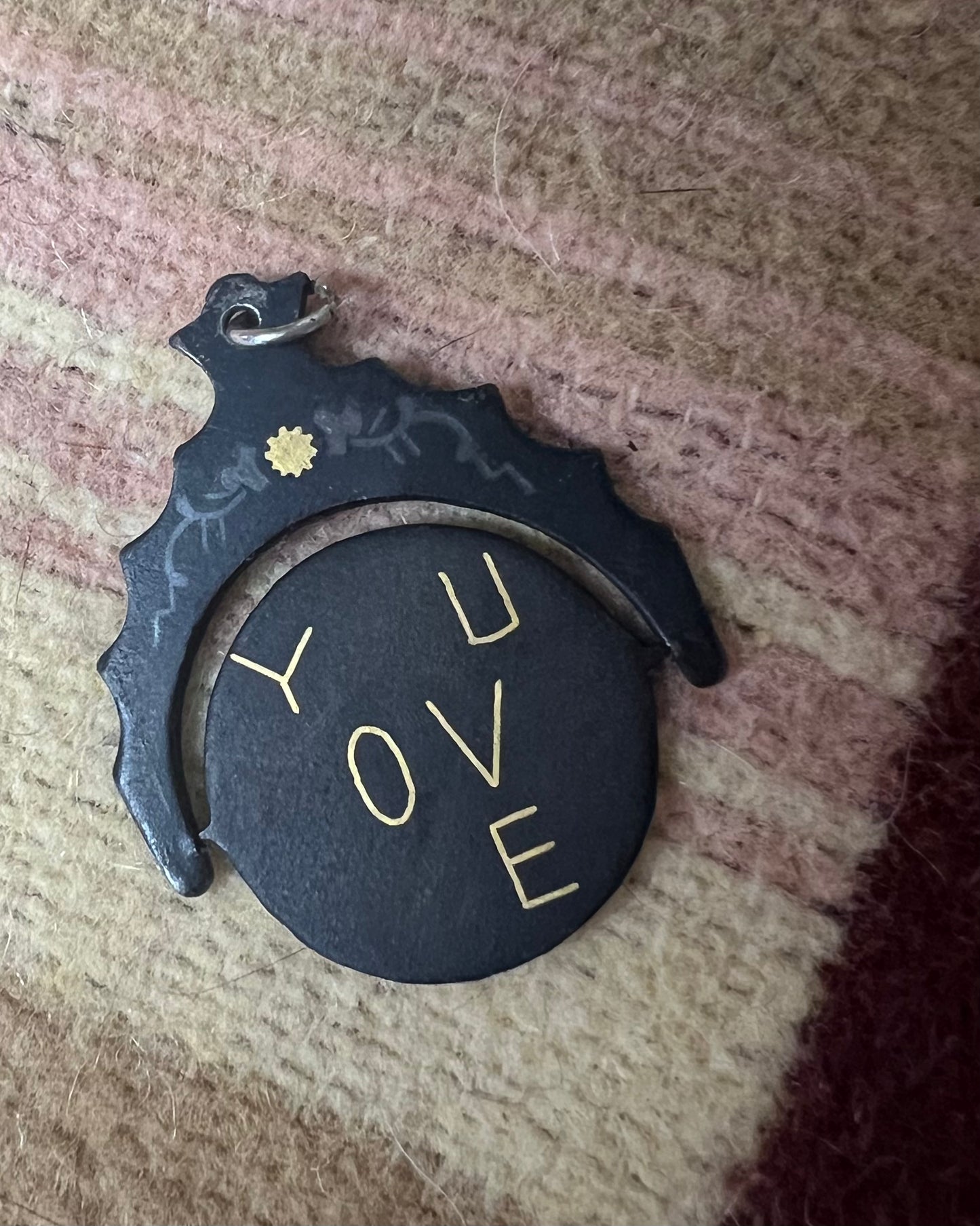 VTG "You Love Me" Spinning Pendant (NL)