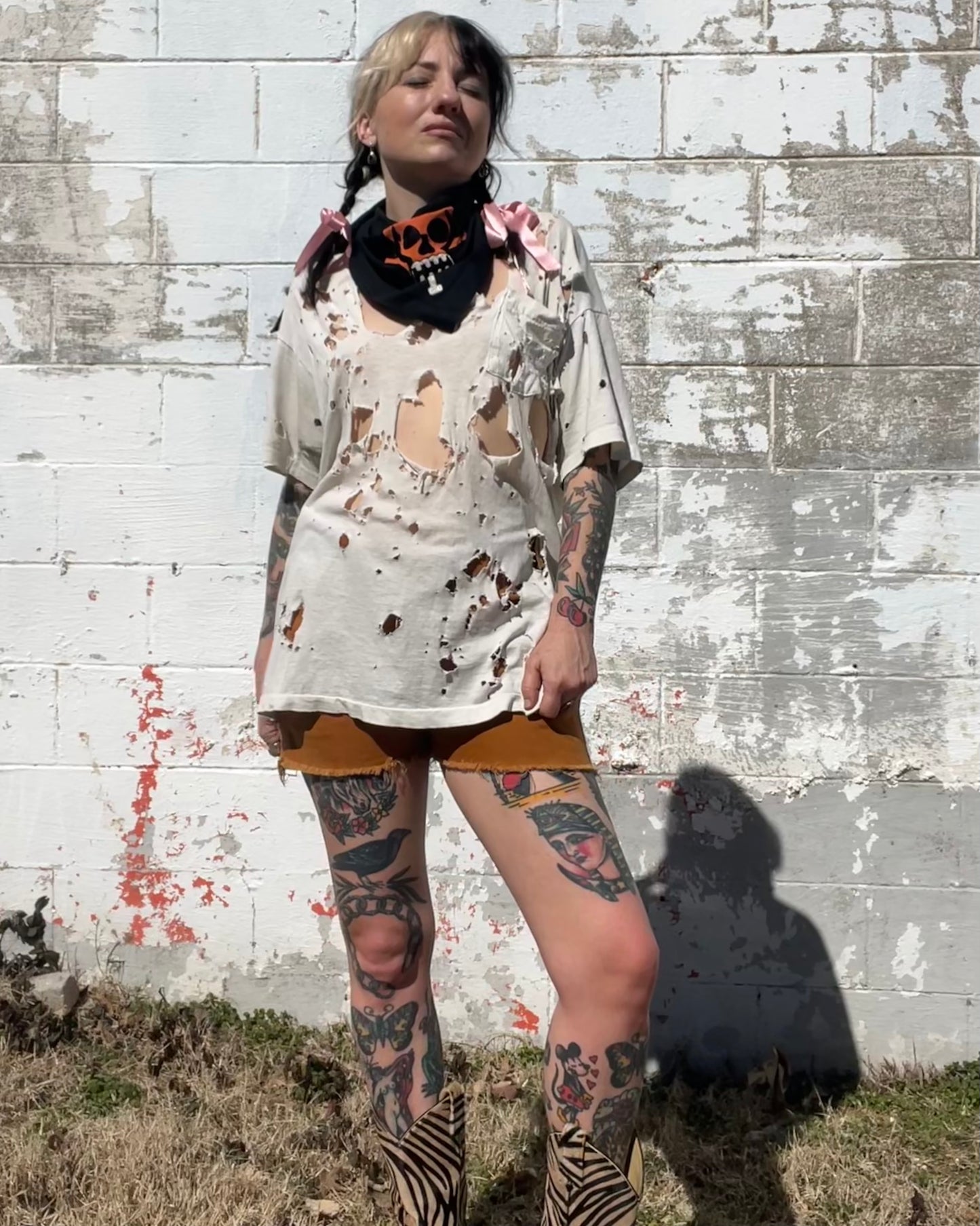 VTG Skull '1' Bandana