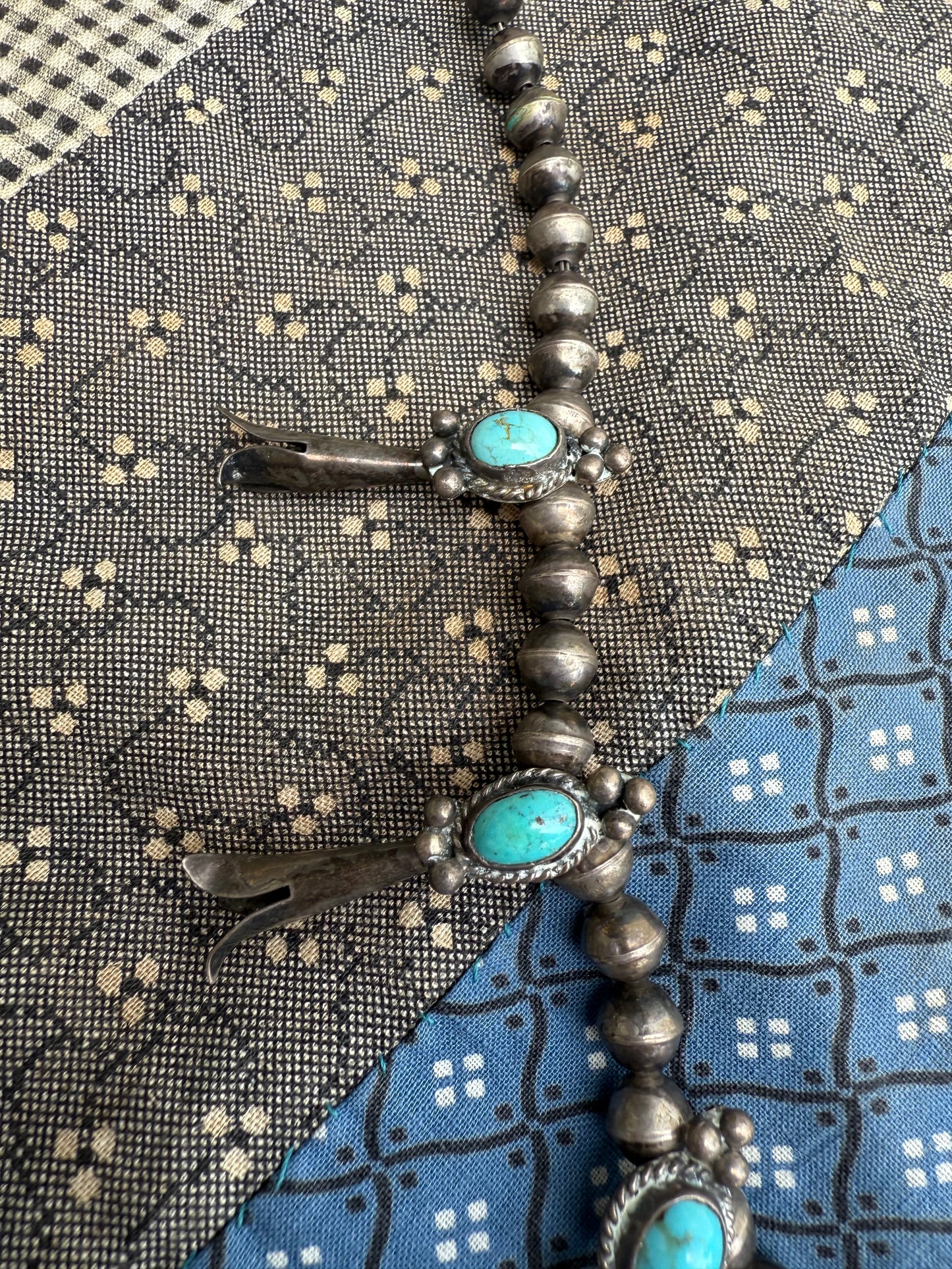 Vintage Squash Blossom Necklace