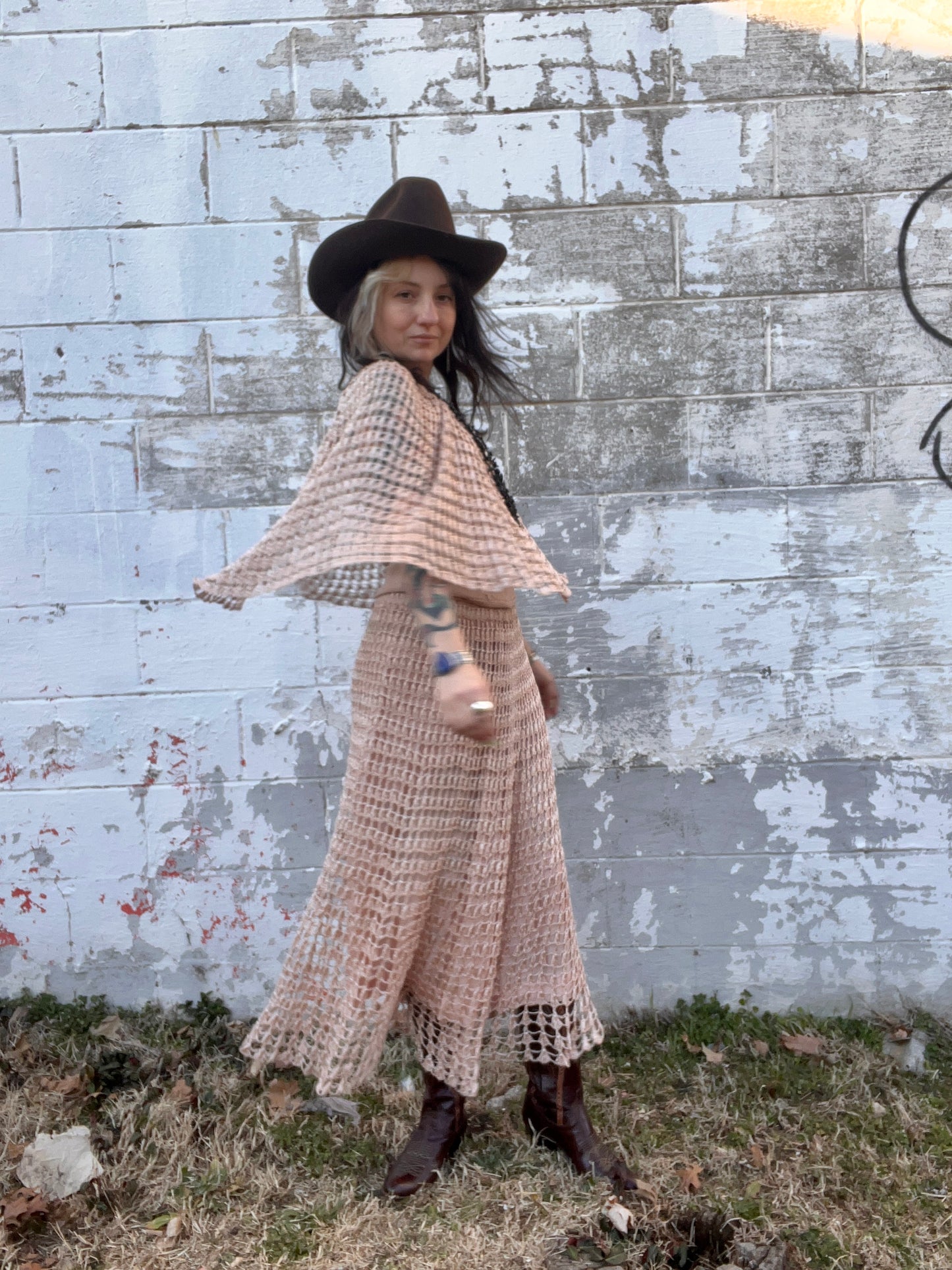 1970s Crochet Set