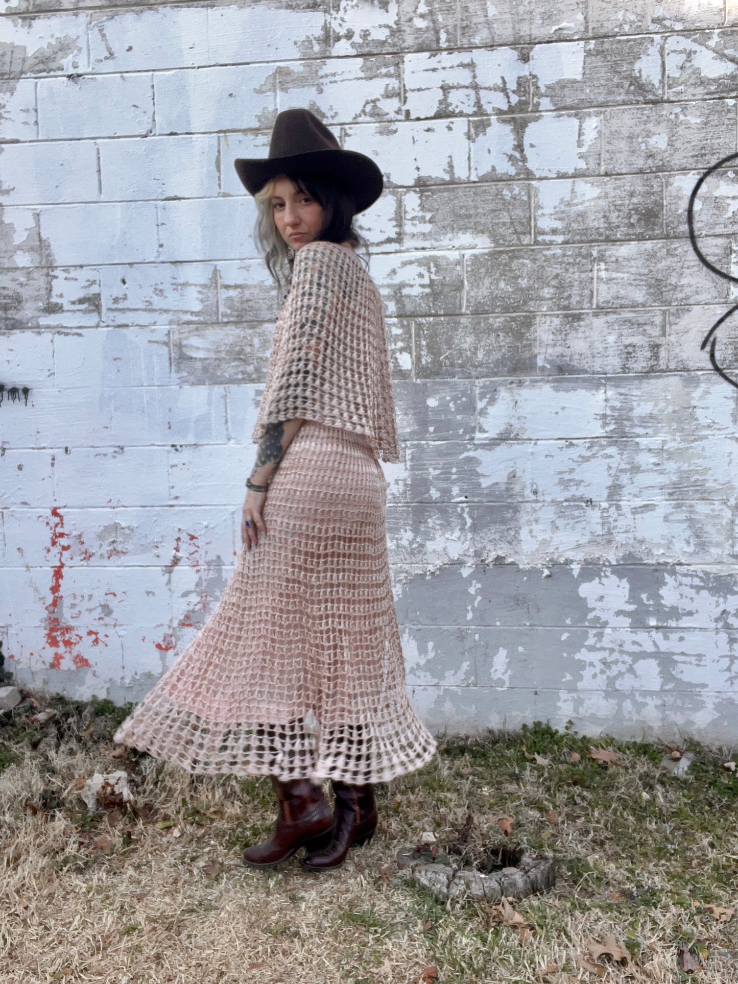 1970s Crochet Set
