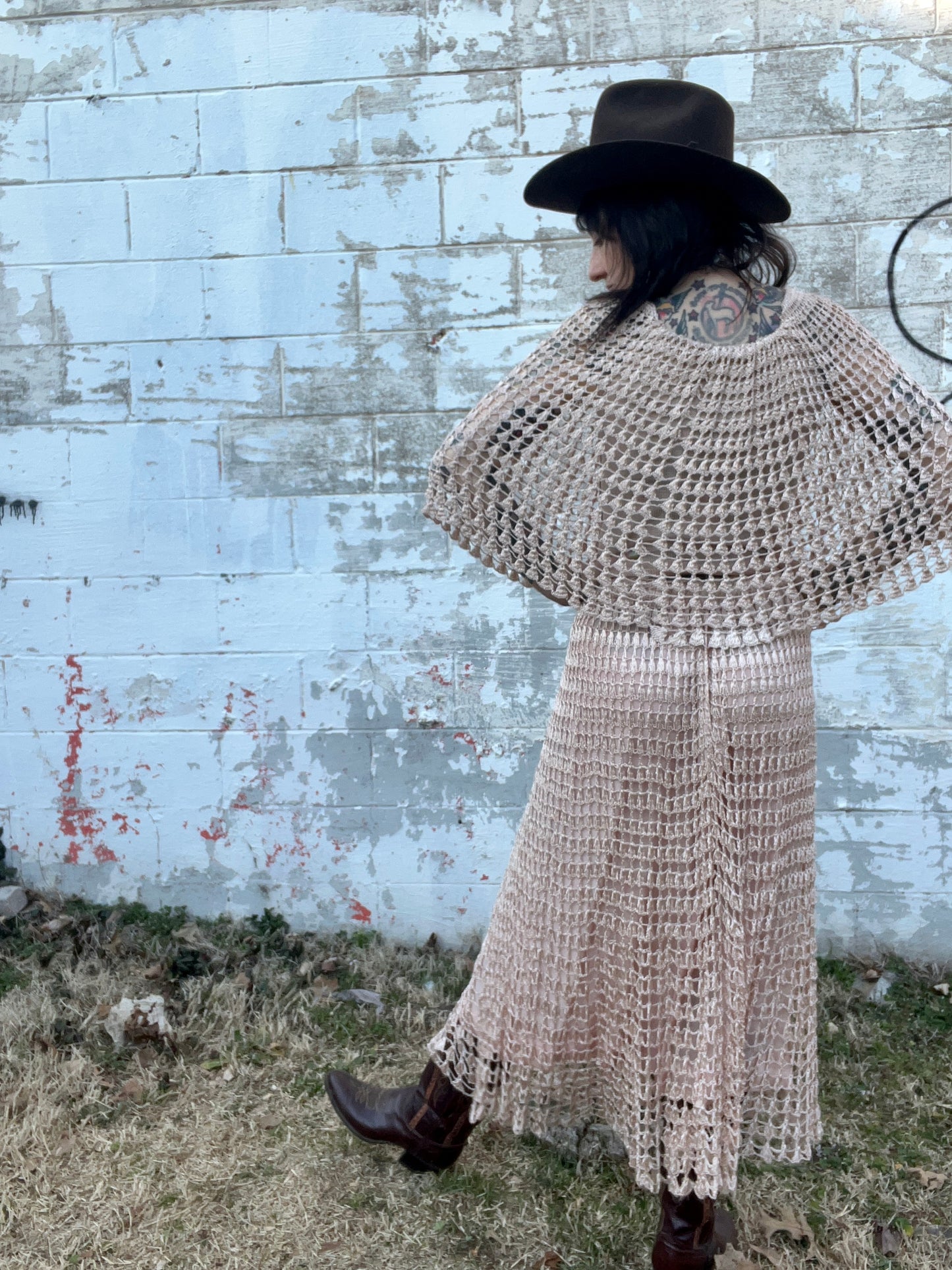 1970s Crochet Set