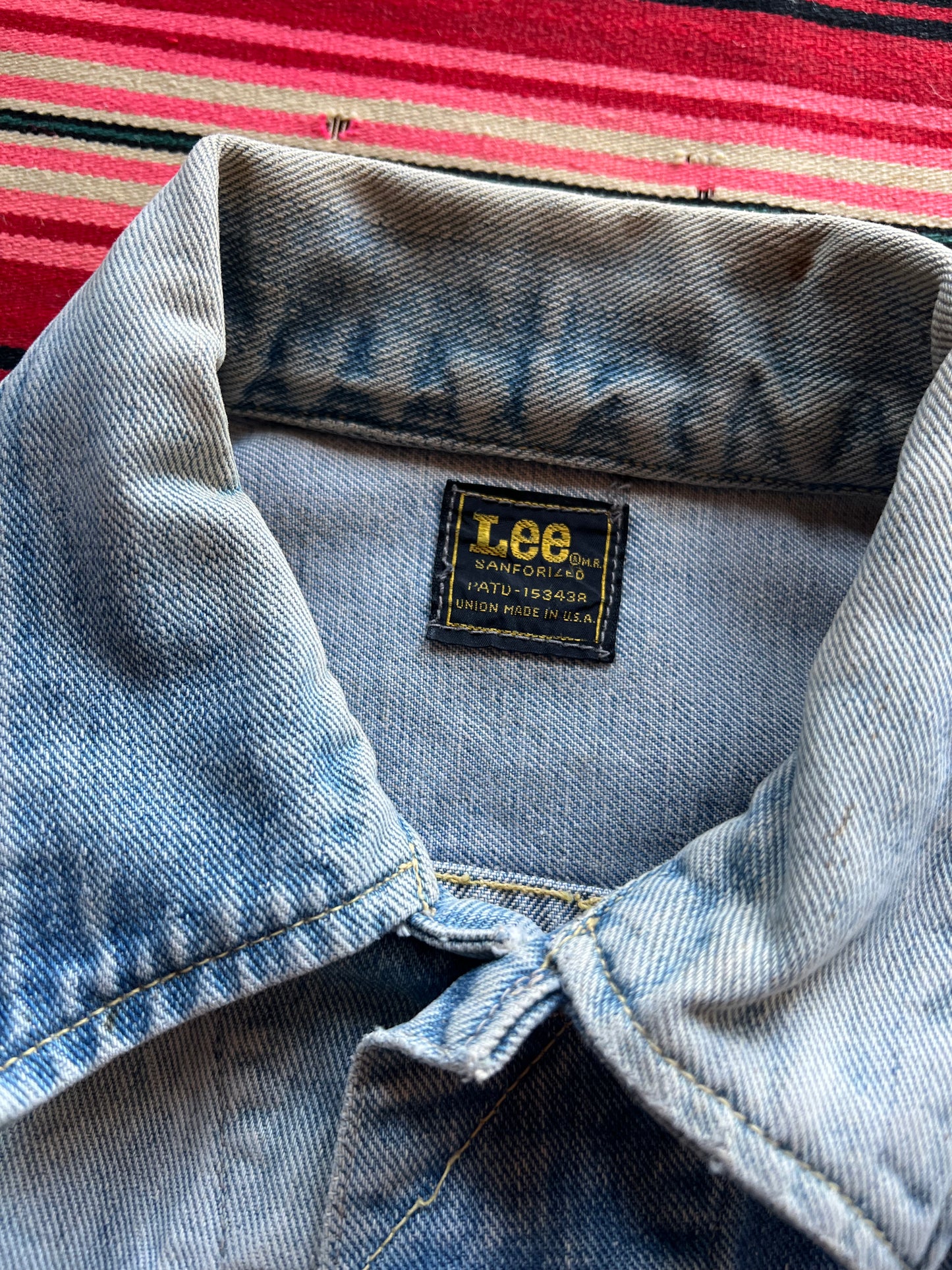 VTG Sanforized Lee Denim Jacket