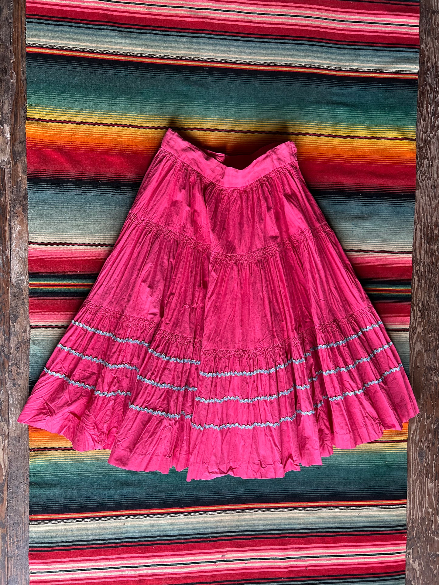 Pink and Blue Square Dancing Set
