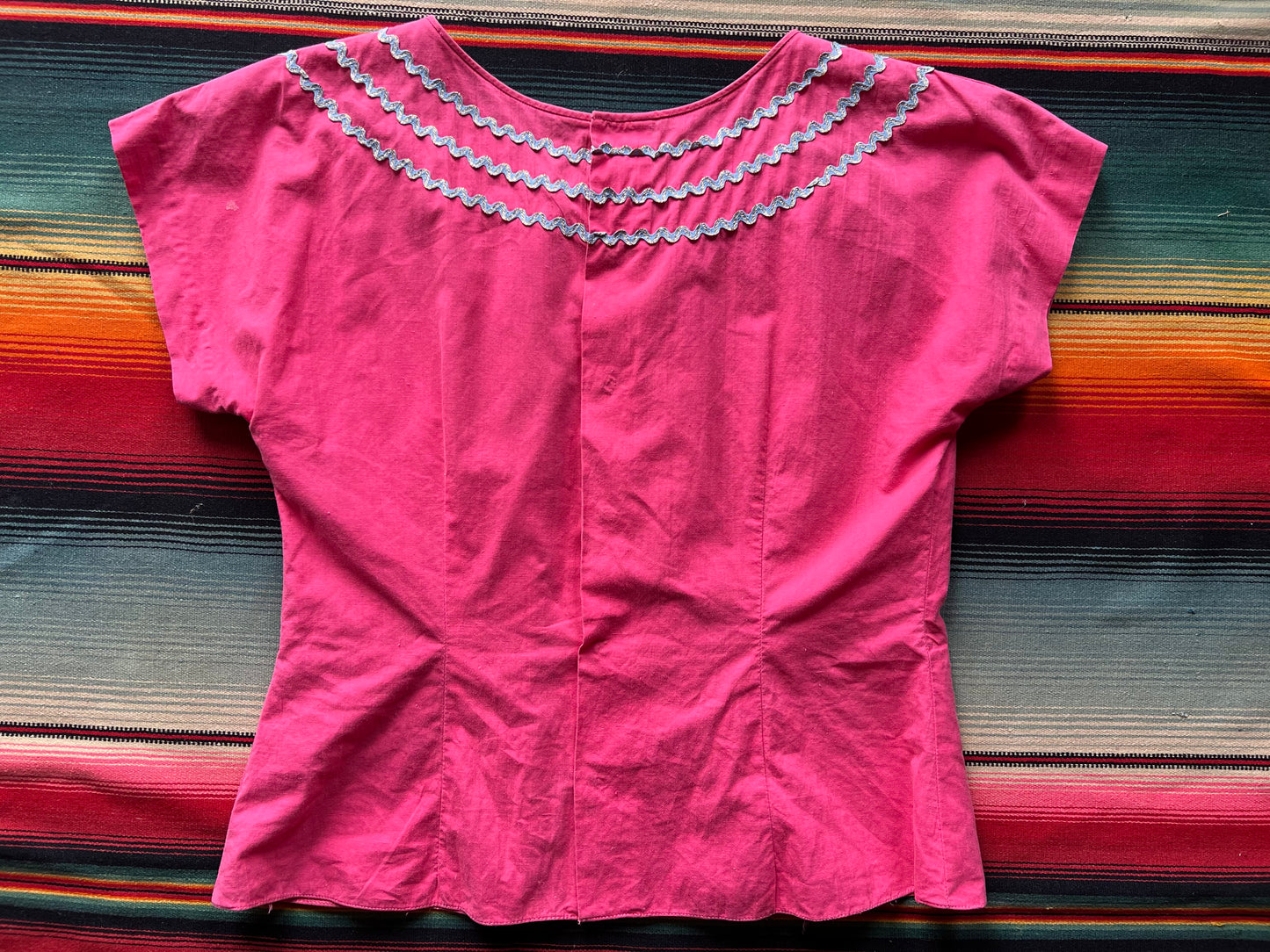 Pink and Blue Square Dancing Set