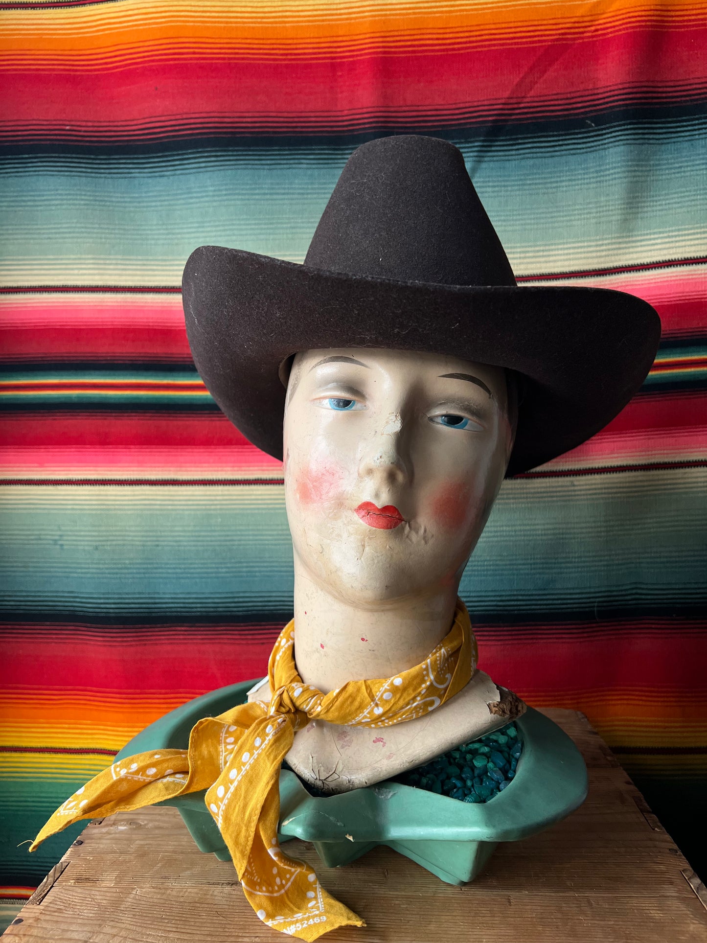 Brown Dynafelt Hat