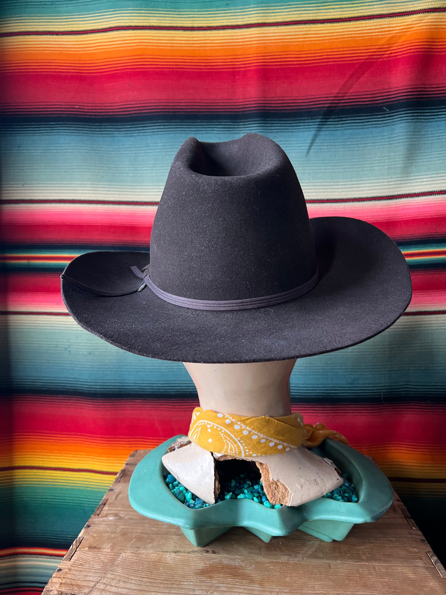 Brown Dynafelt Hat